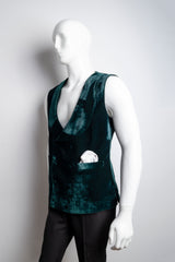 Emerald Waistcoat - ZAID FAROUKI