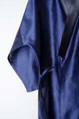 Raw Silk Tie Abaya - ZAID FAROUKI