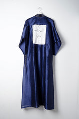Raw Silk Tie Abaya - ZAID FAROUKI