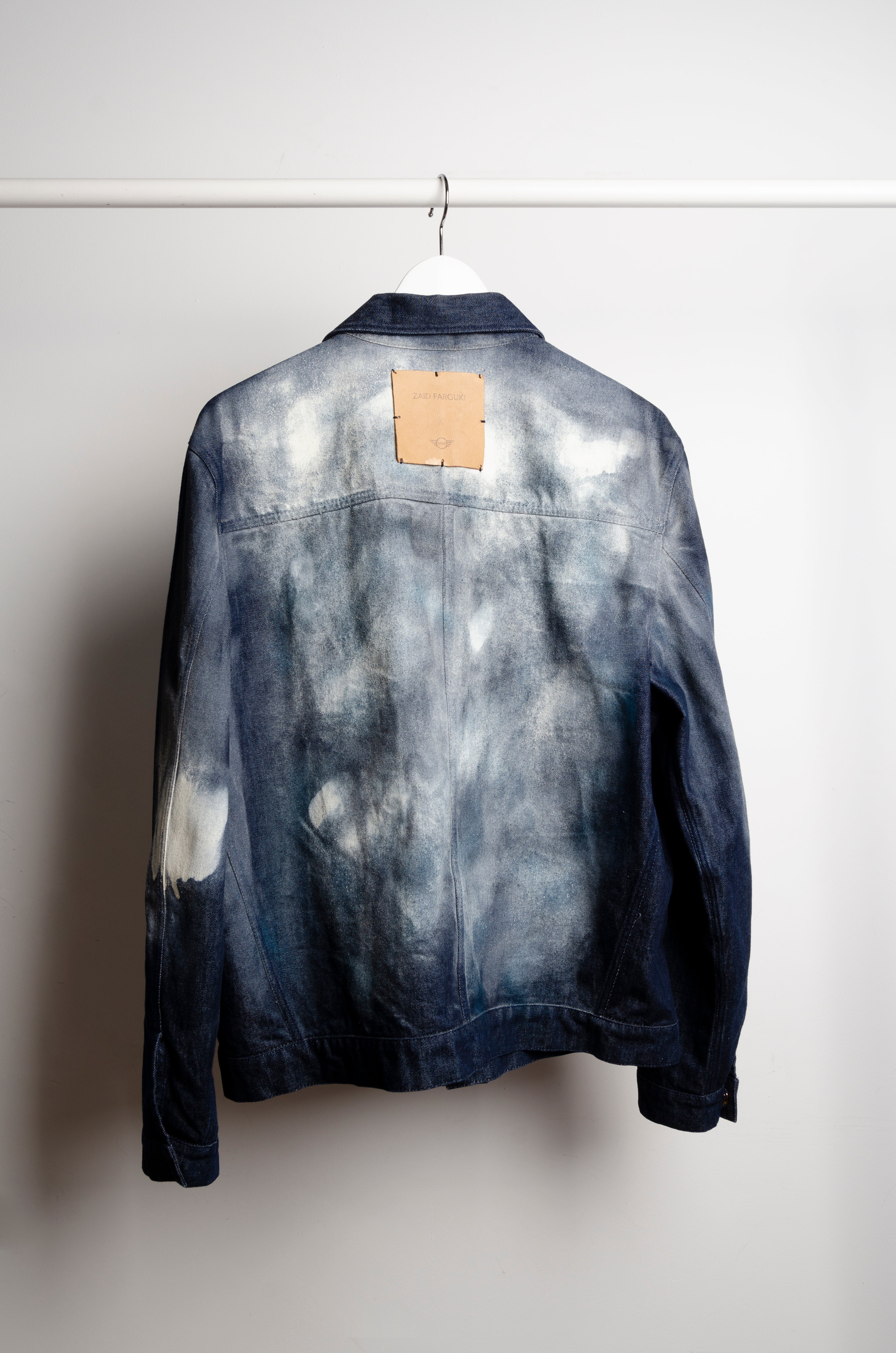 Hand Painted Denim Jacket - ZAID FAROUKI