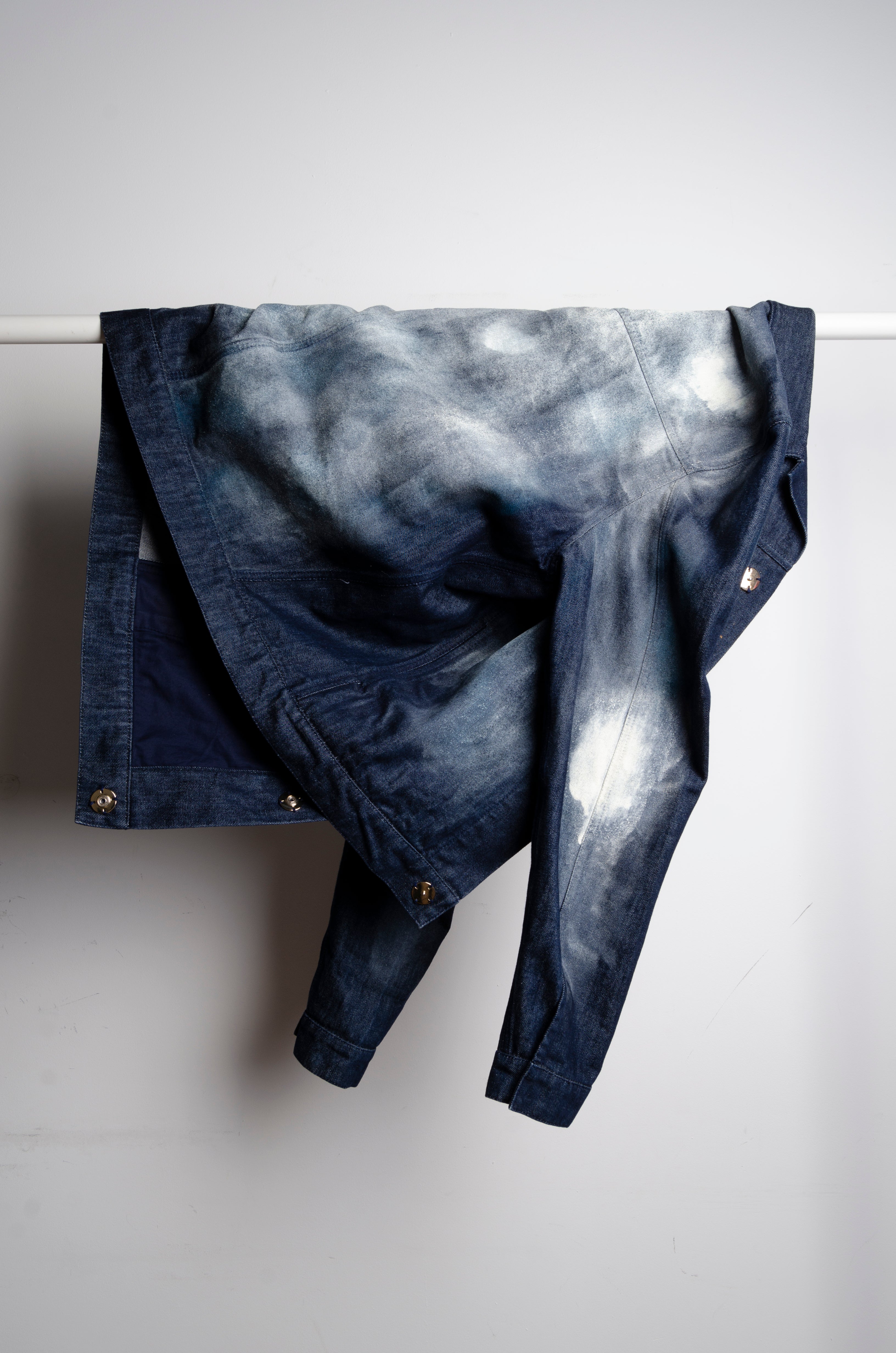Hand Painted Denim Jacket - ZAID FAROUKI