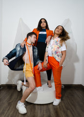 Amber Yellow Tailored Shorts - ZAID FAROUKI