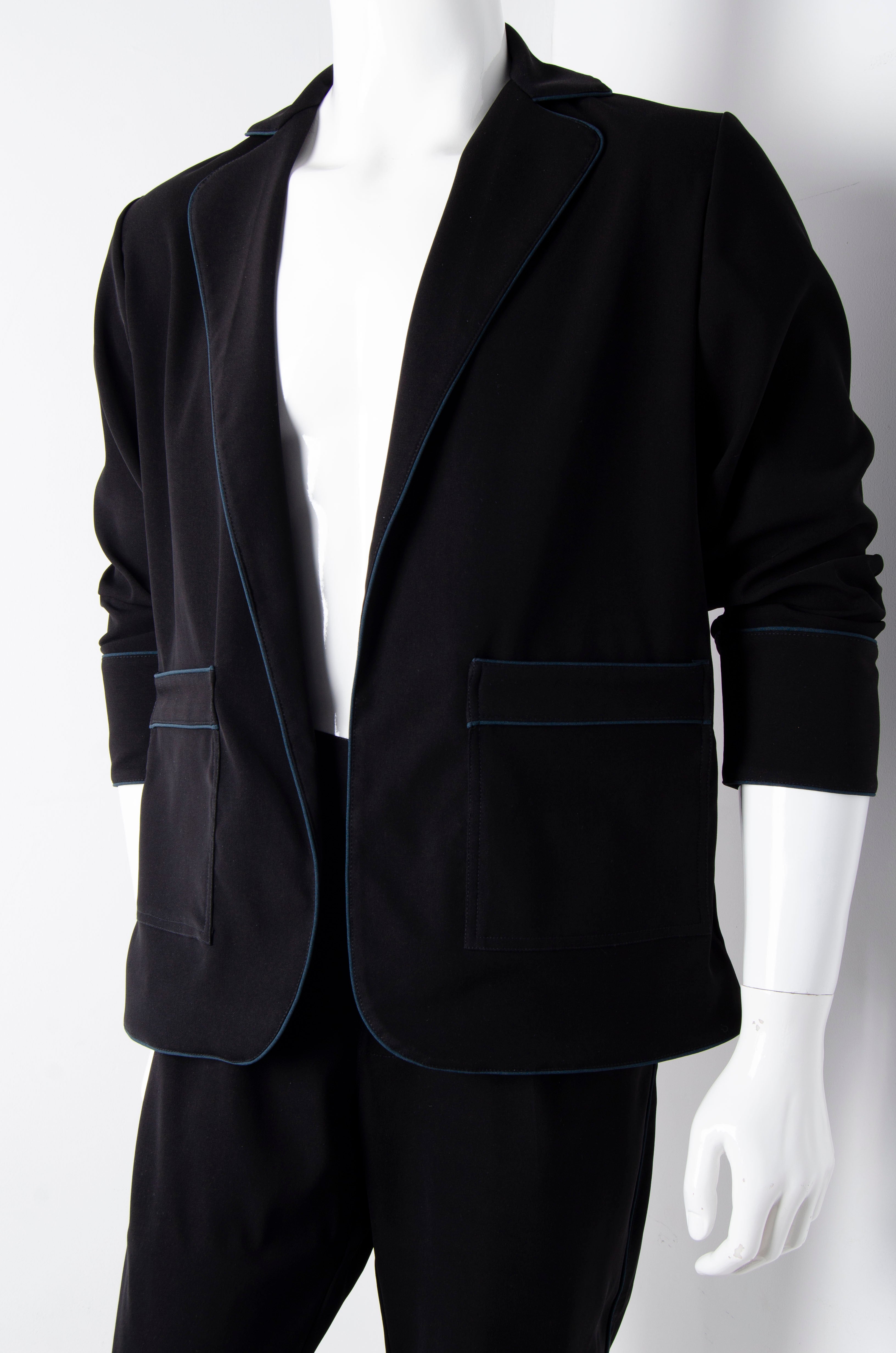 Black Pyjama Chic Shirt - ZAID FAROUKI