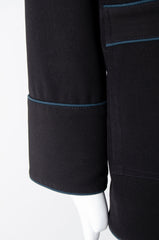 Black Pyjama Chic Shirt - ZAID FAROUKI