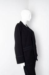 Black Pyjama Chic Shirt - ZAID FAROUKI