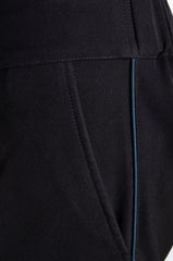 Black Pyjama Chic Pants - ZAID FAROUKI