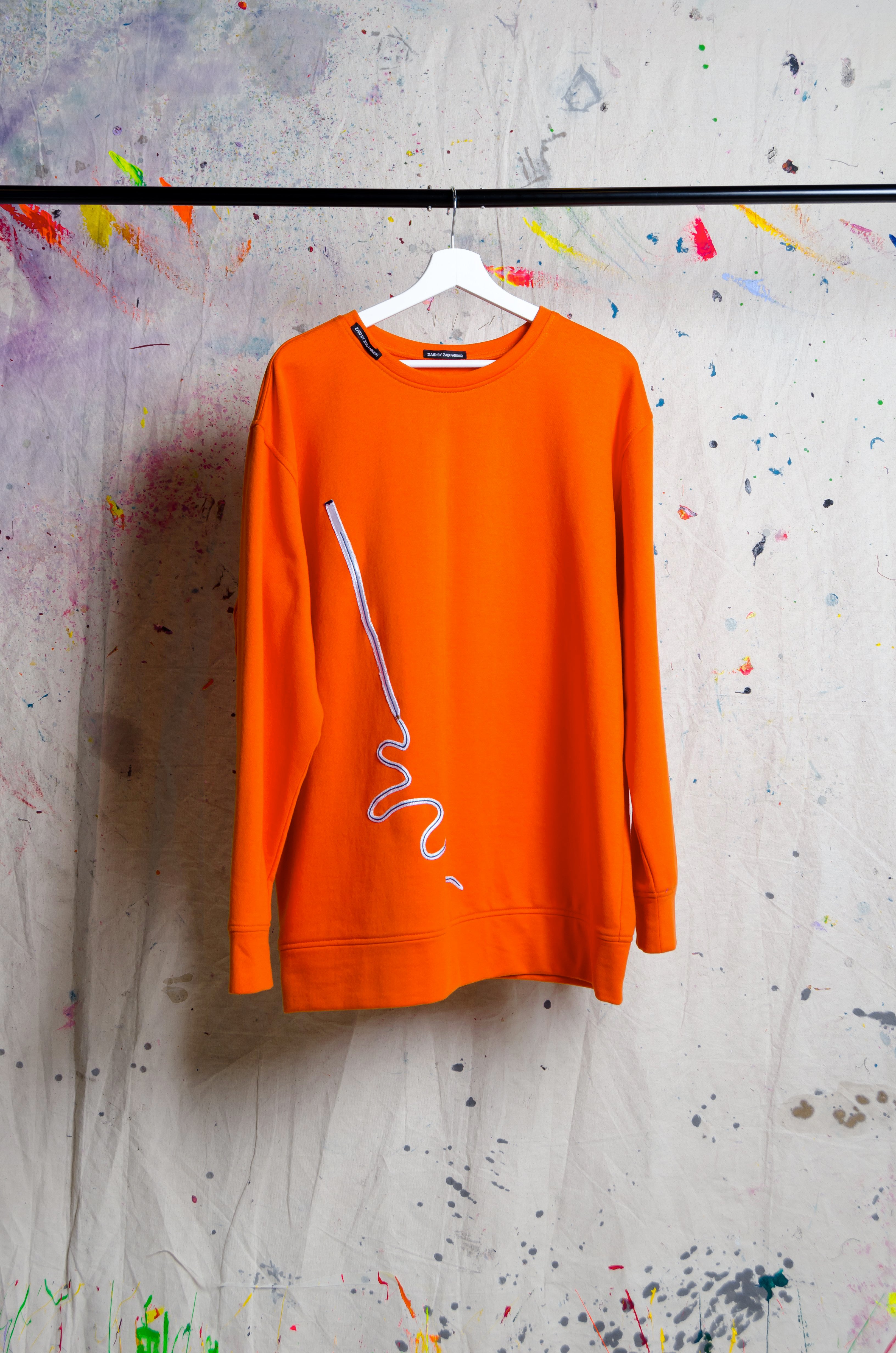 Embroidered Pen Motif - BiC - ZAID FAROUKI