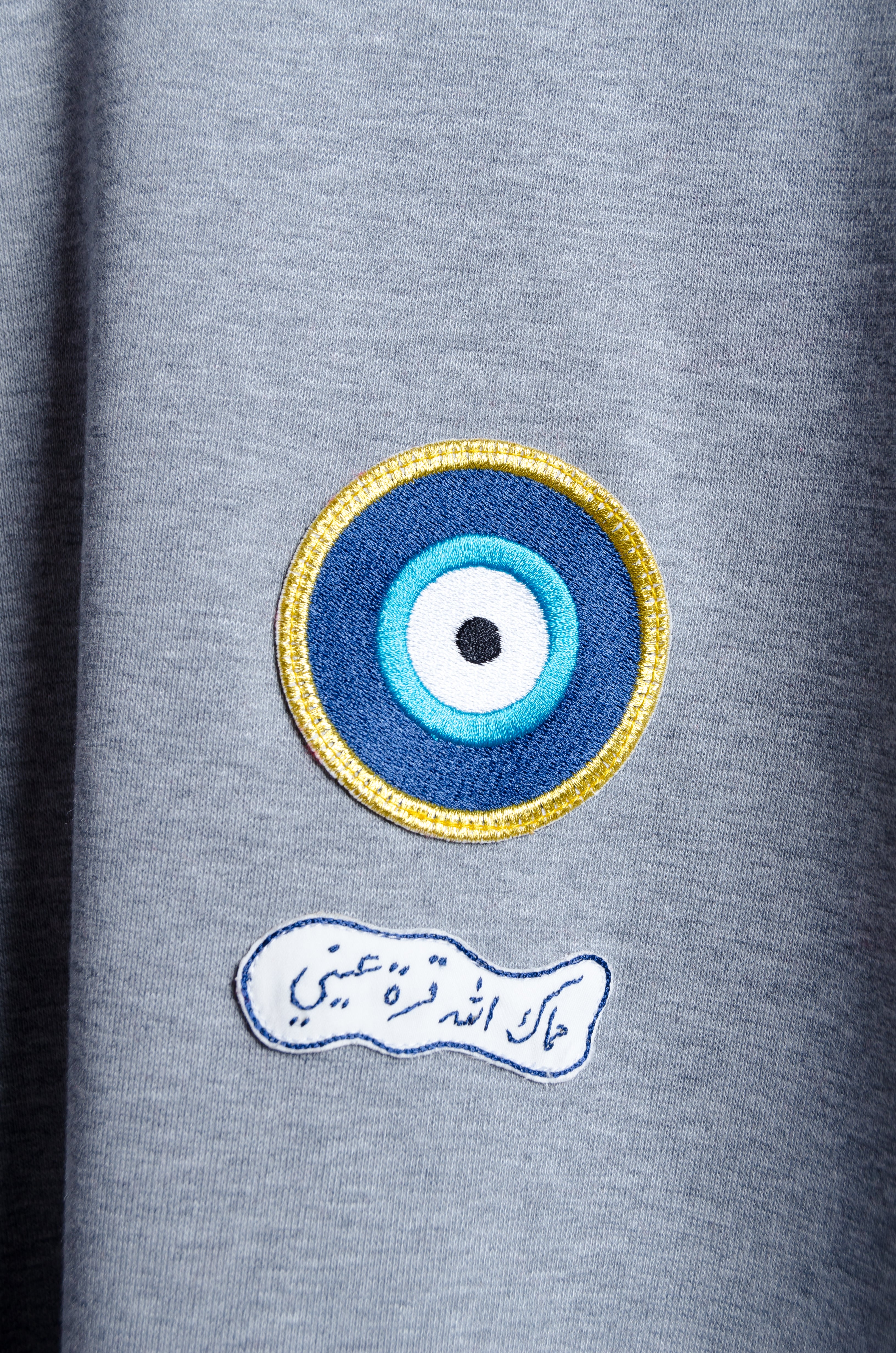 Embroidered Eye Motif - BiC - ZAID FAROUKI