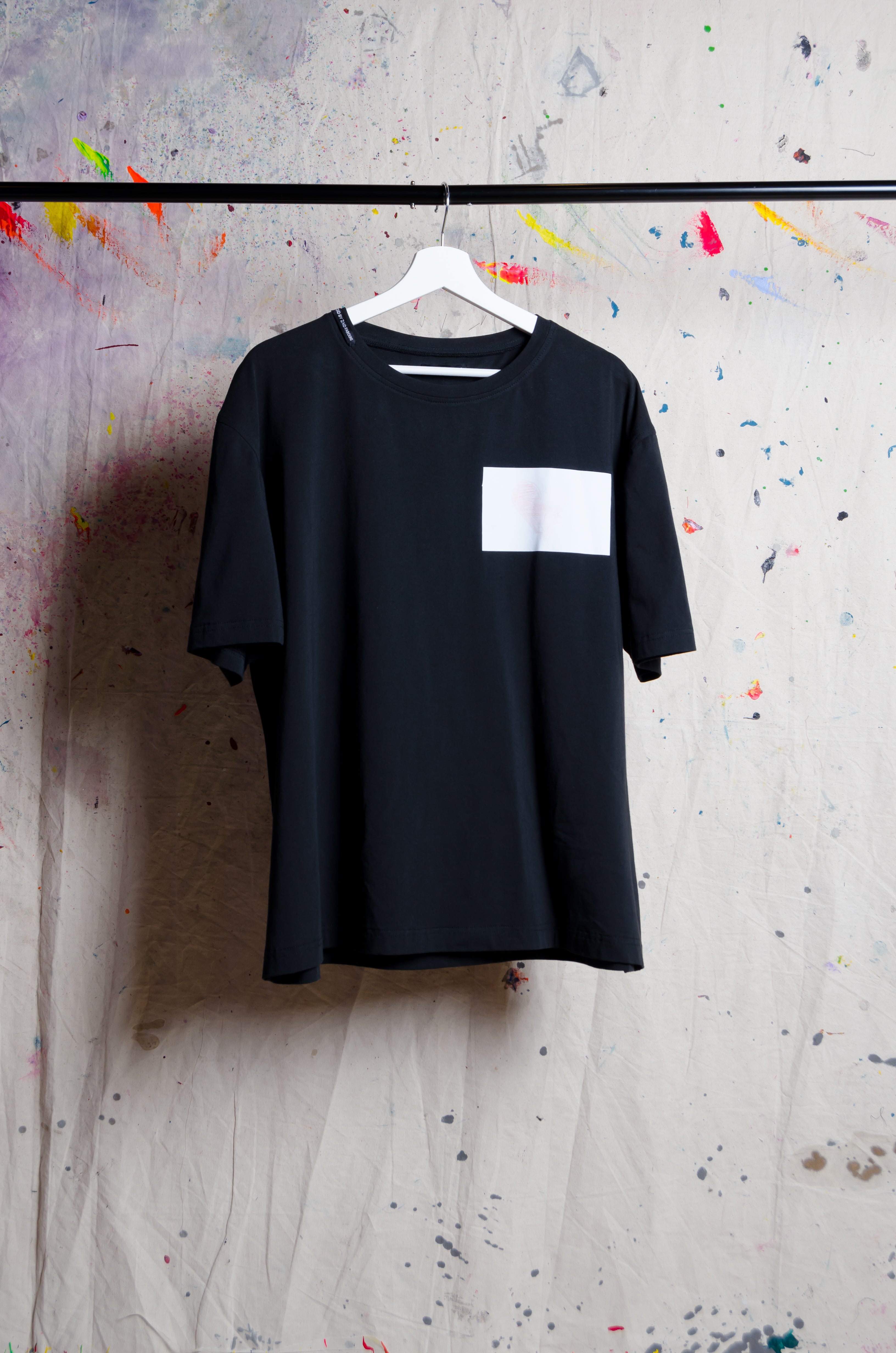 Write It Patch T-shirt - BiC - ZAID FAROUKI