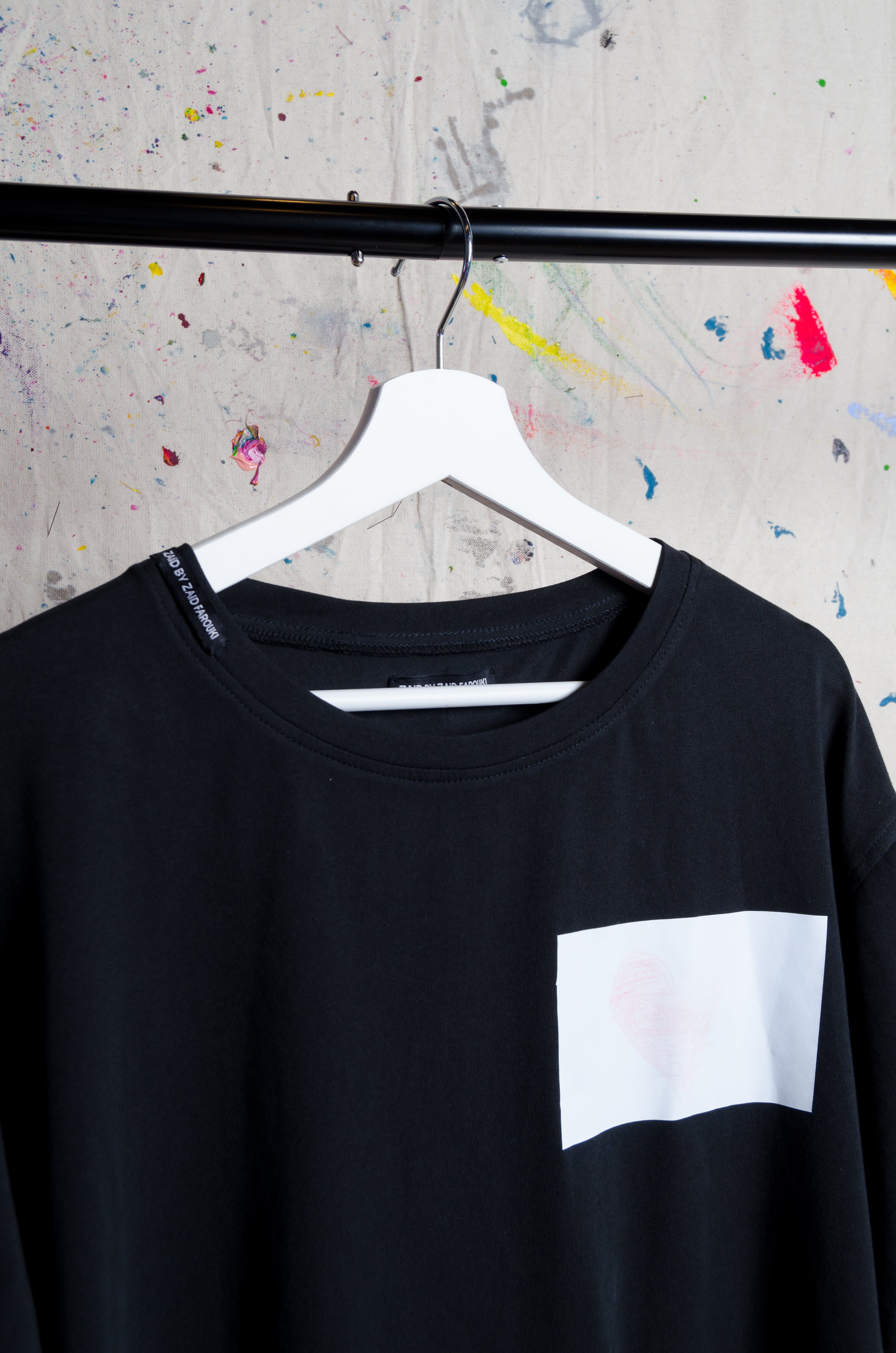 Write It Patch T-shirt - BiC - ZAID FAROUKI