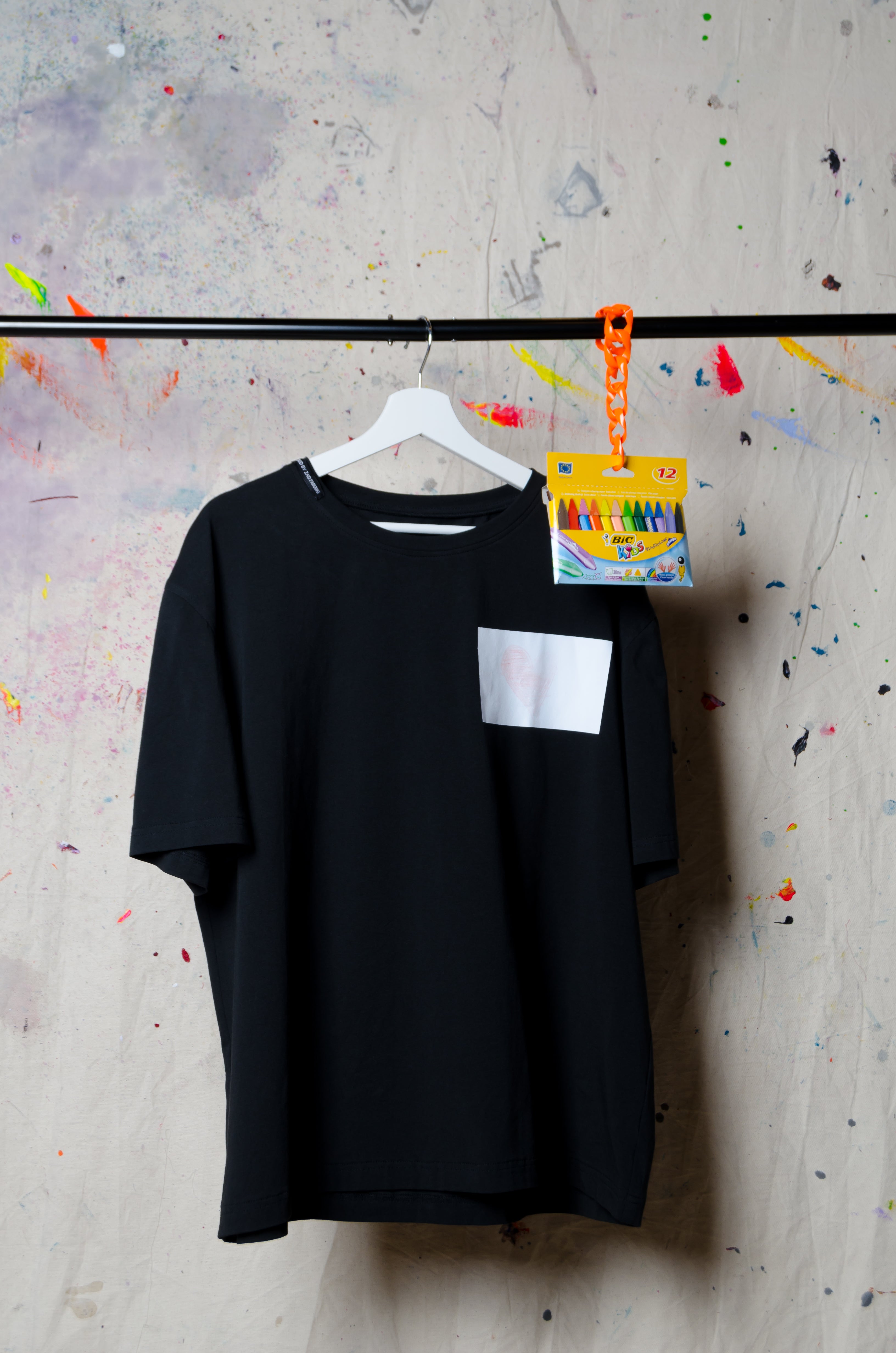 Write It Patch T-shirt - BiC - ZAID FAROUKI