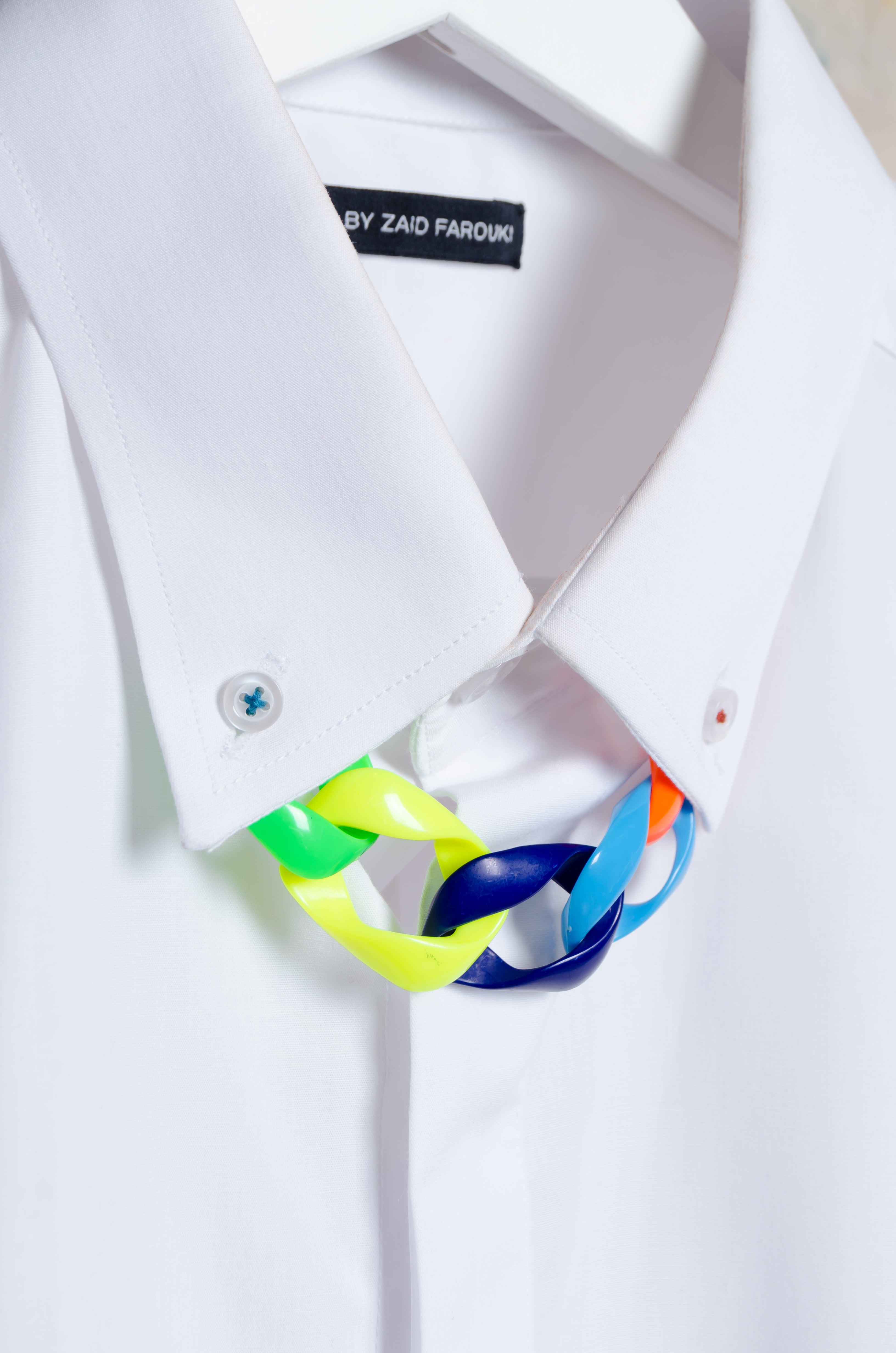 Collar Chain Shirt - BiC - ZAID FAROUKI