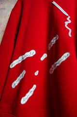 Embroidered Writing Motif - BiC - ZAID FAROUKI