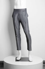 Striped Grey Trousers