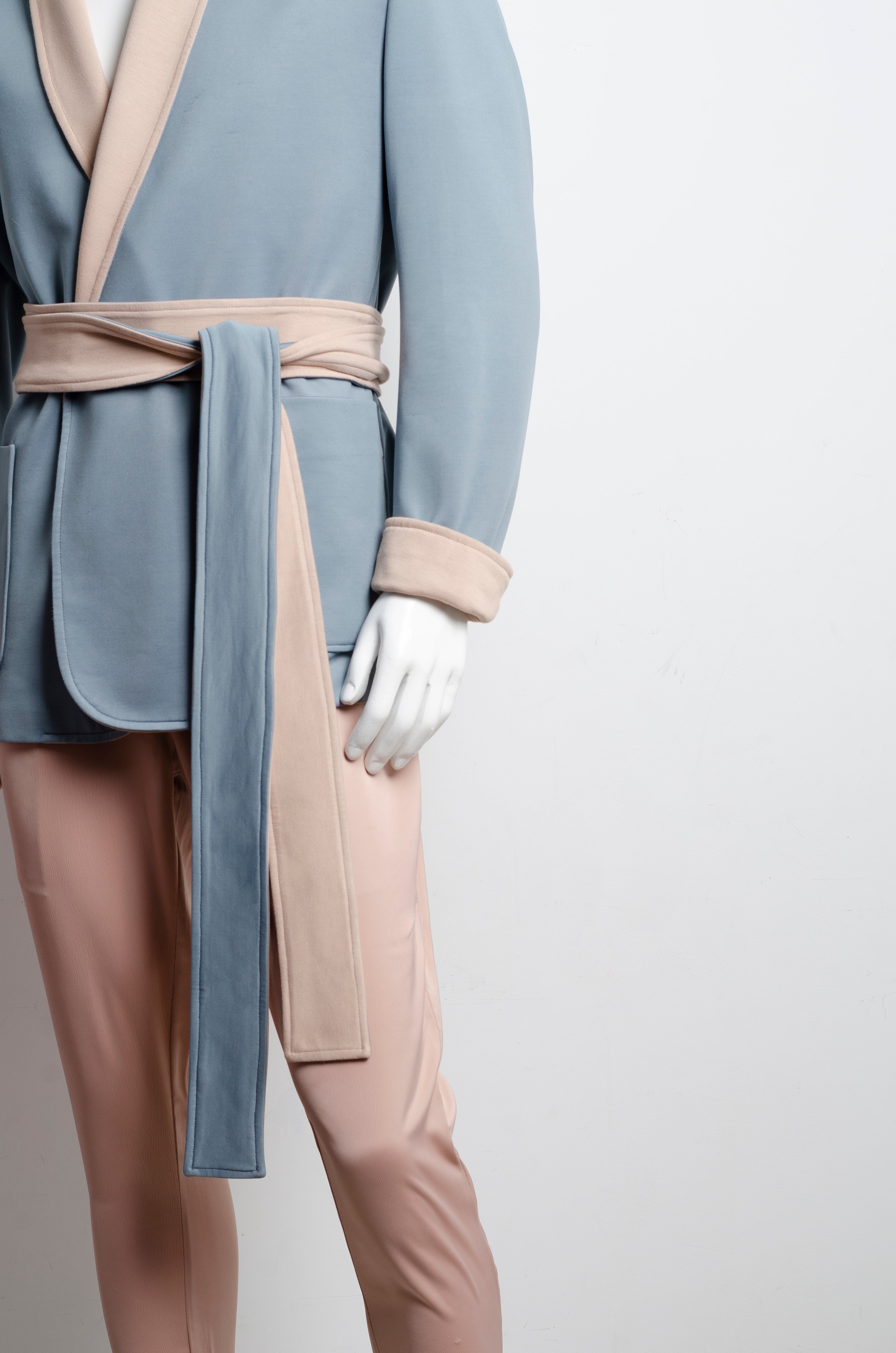 Blue-Pink Reversible Suit Jacket