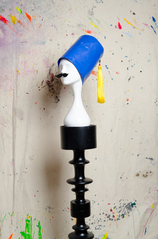 Yellow Tassel Hat - BiC - ZAID FAROUKI