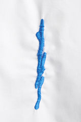 Embroidered White Shirt - ZAID FAROUKI