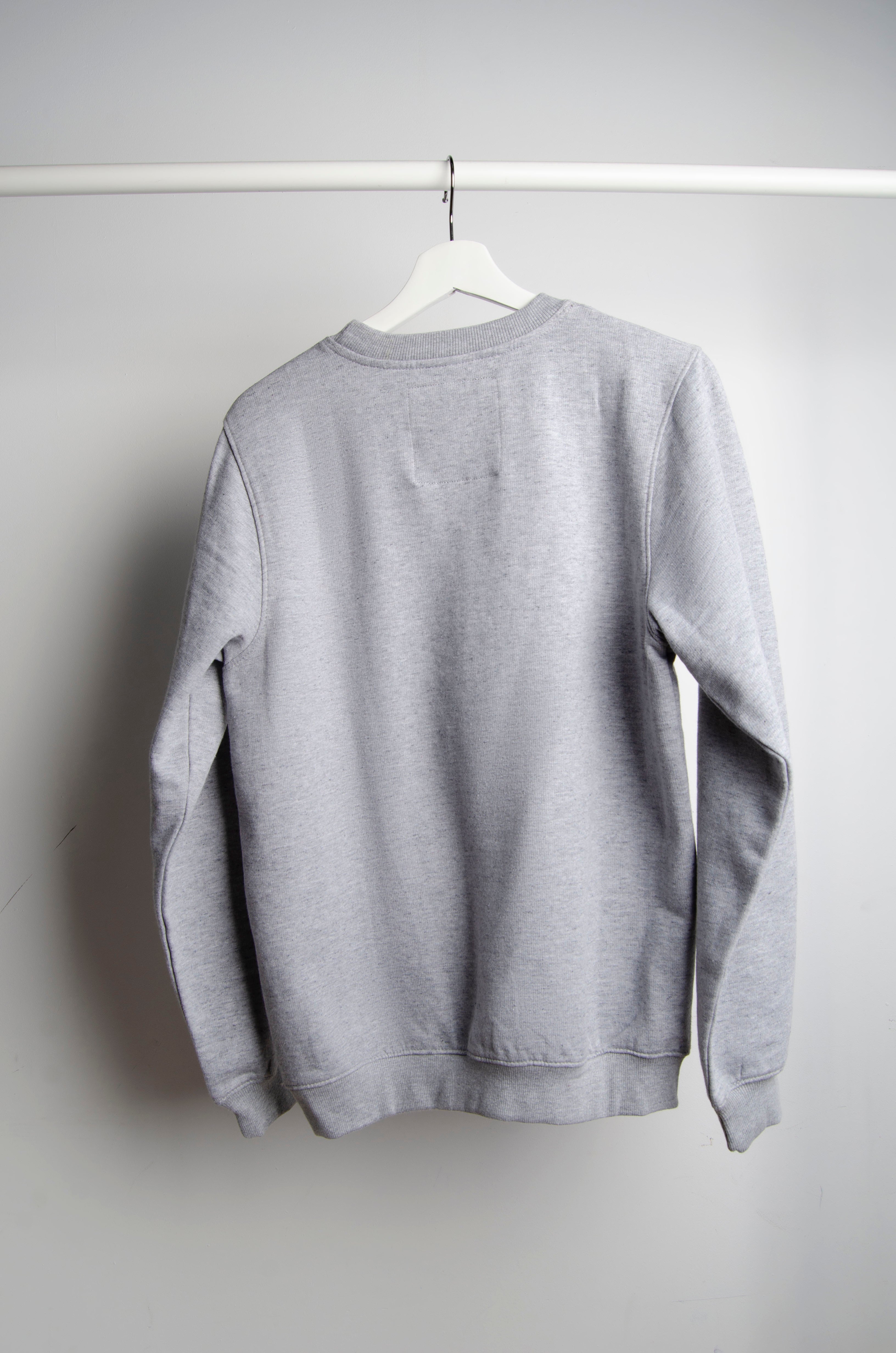 Grey Motif Sweater - ZAID FAROUKI