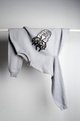 Grey Motif Sweater - ZAID FAROUKI