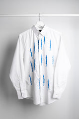 Embroidered White Shirt - ZAID FAROUKI