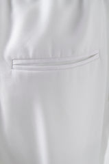 White Tailored Trousers - ZAID FAROUKI