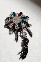 Zaid Farouki Crystal Brooch - ZAID FAROUKI