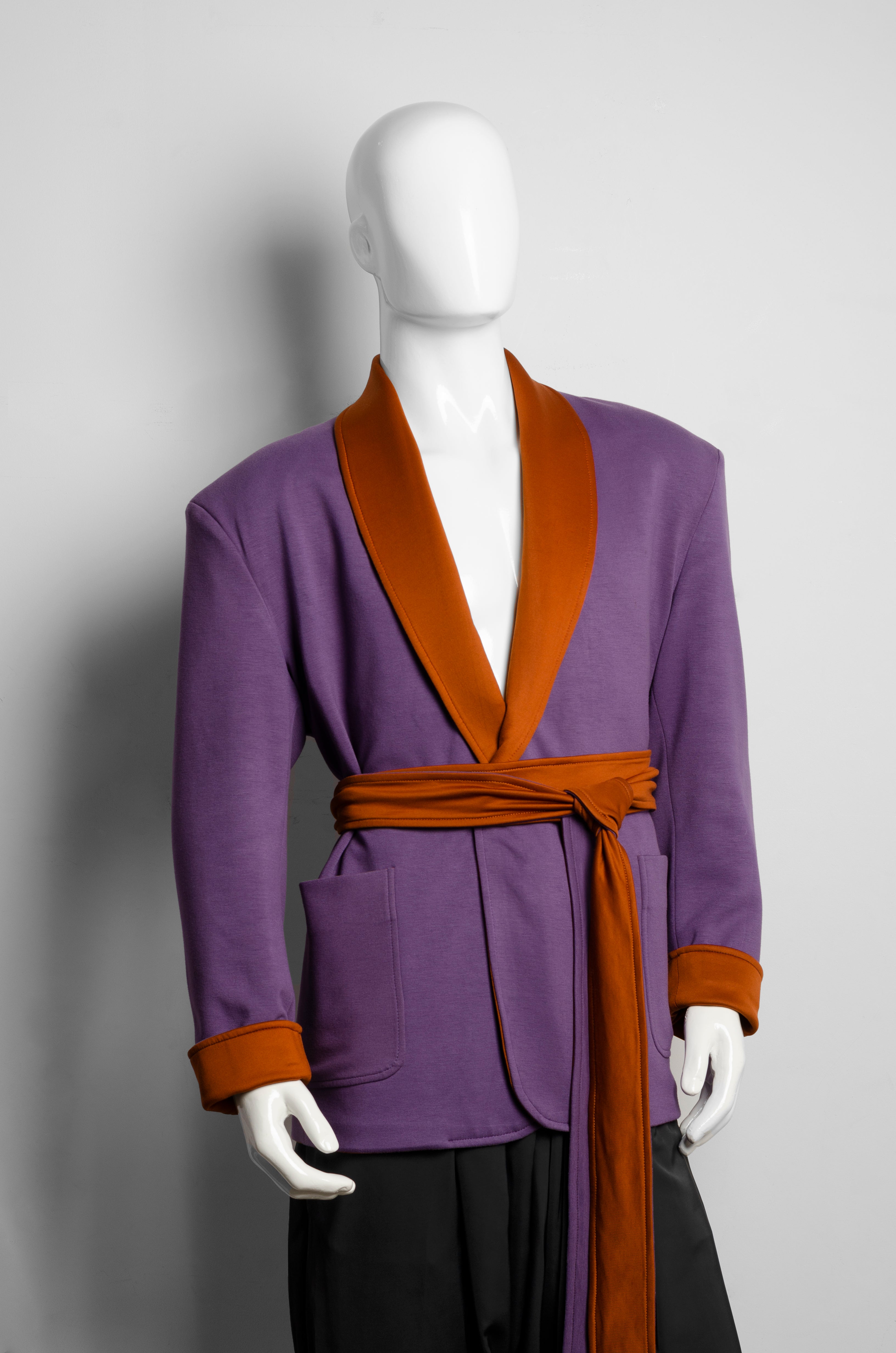 Rustic Copper-Purple Reversible Suit Jacket