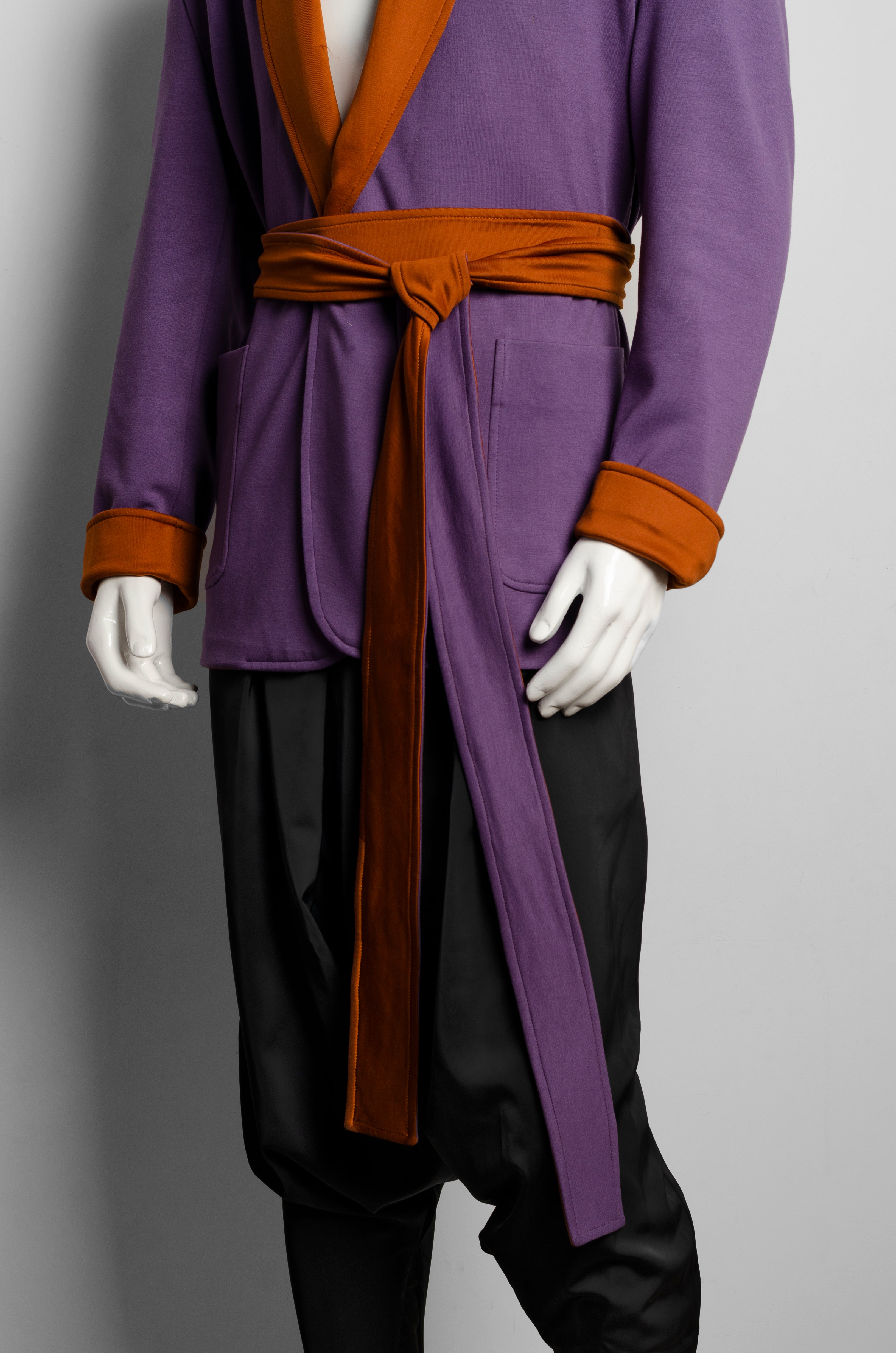 Rustic Copper-Purple Reversible Suit Jacket
