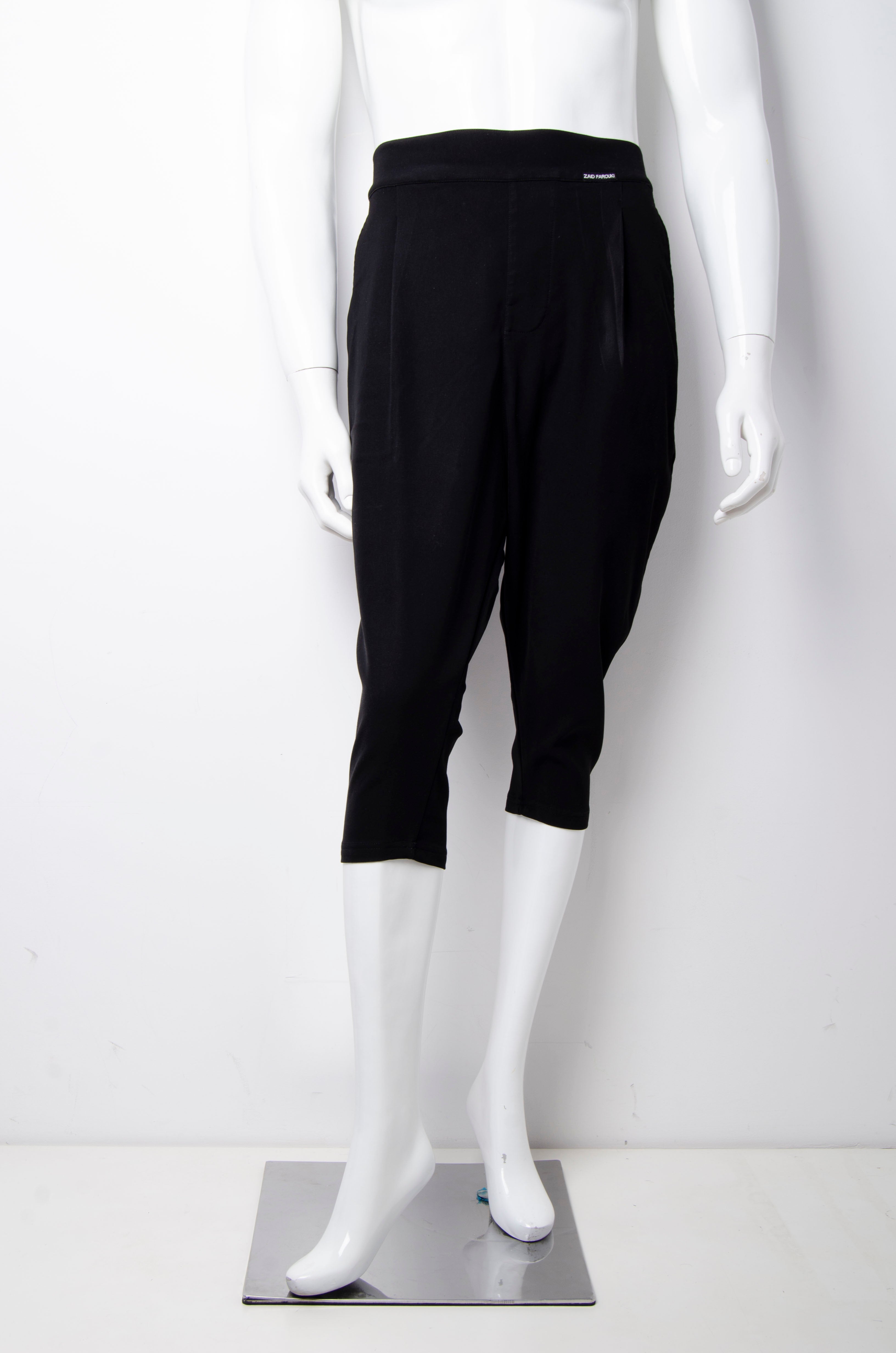 Black Capri Trouser - ZAID FAROUKI