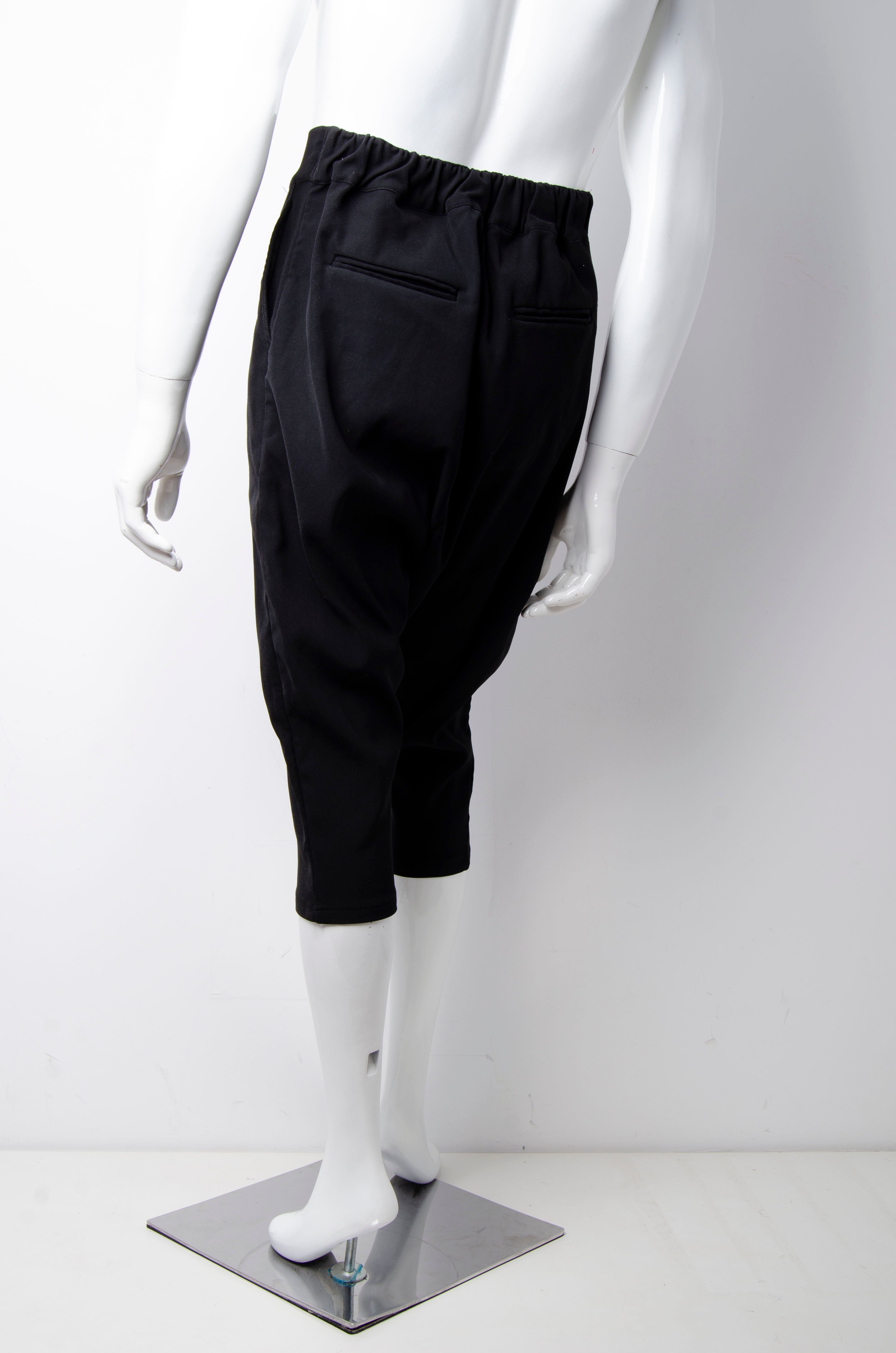 Black Capri Trouser - ZAID FAROUKI