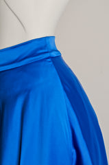 Electric Blue Skirt