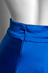 Electric Blue Skirt