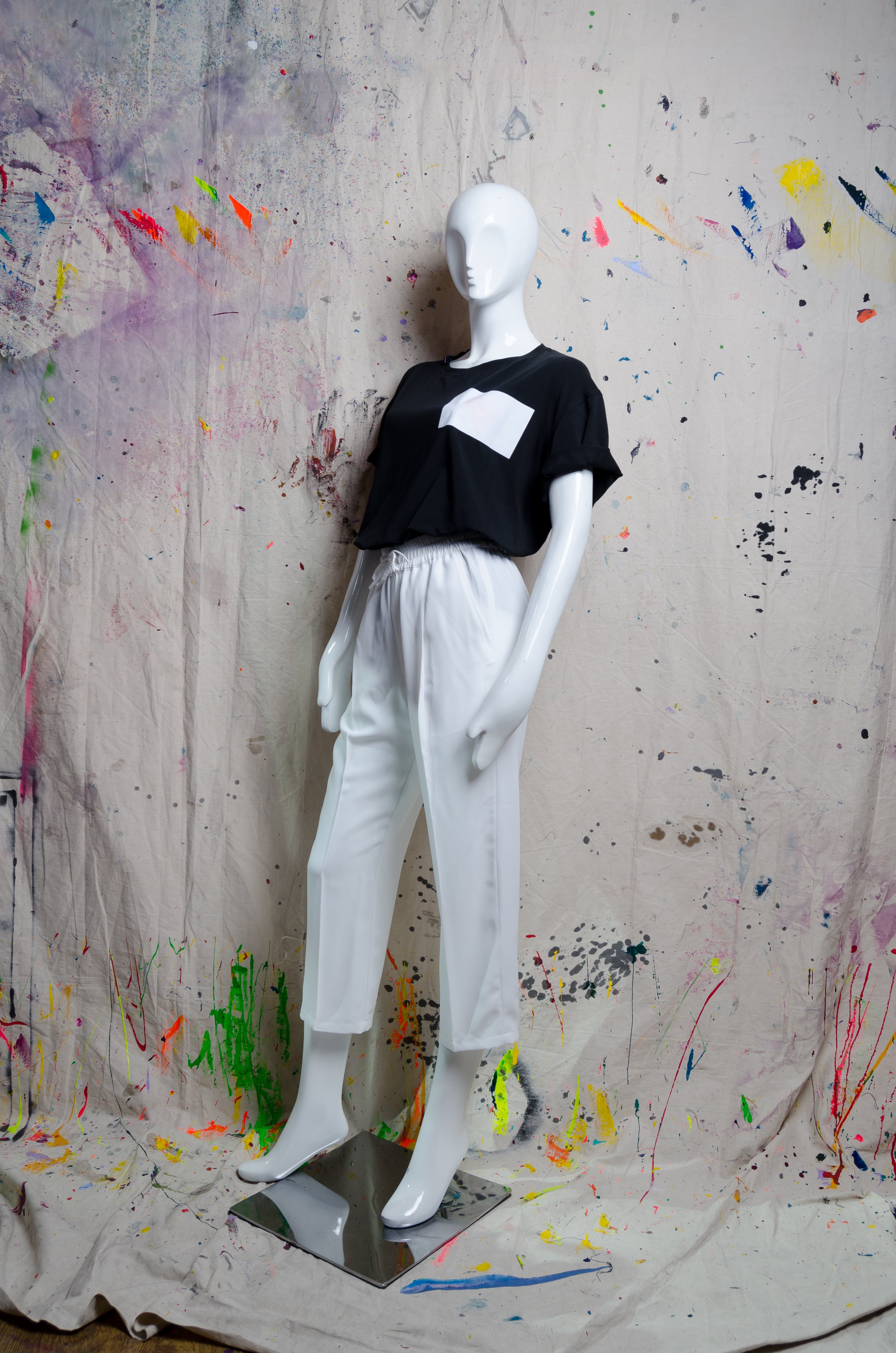 Write It Patch T-shirt - BiC - ZAID FAROUKI