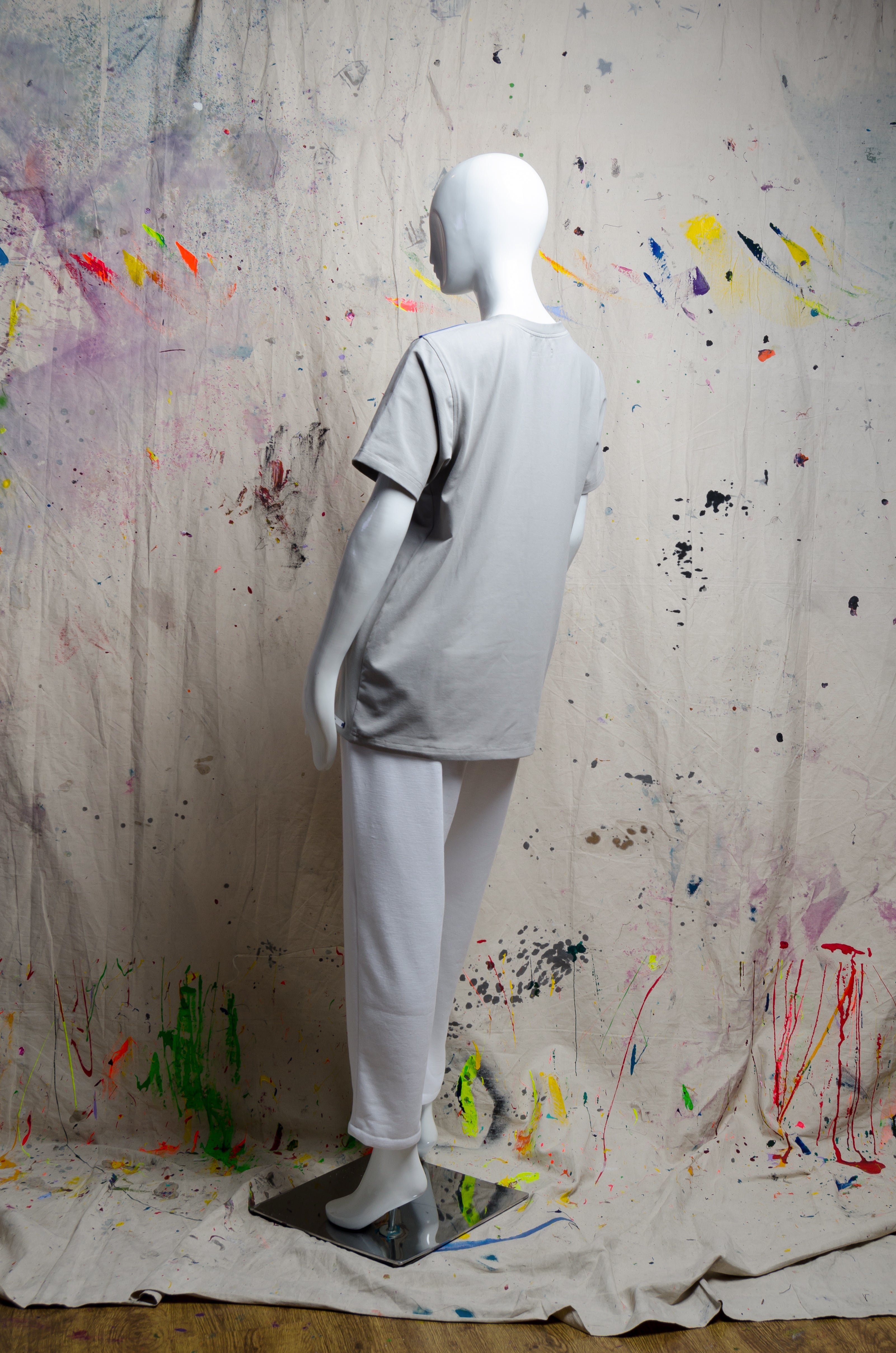Shoulder Detail T-shirt - BiC - ZAID FAROUKI