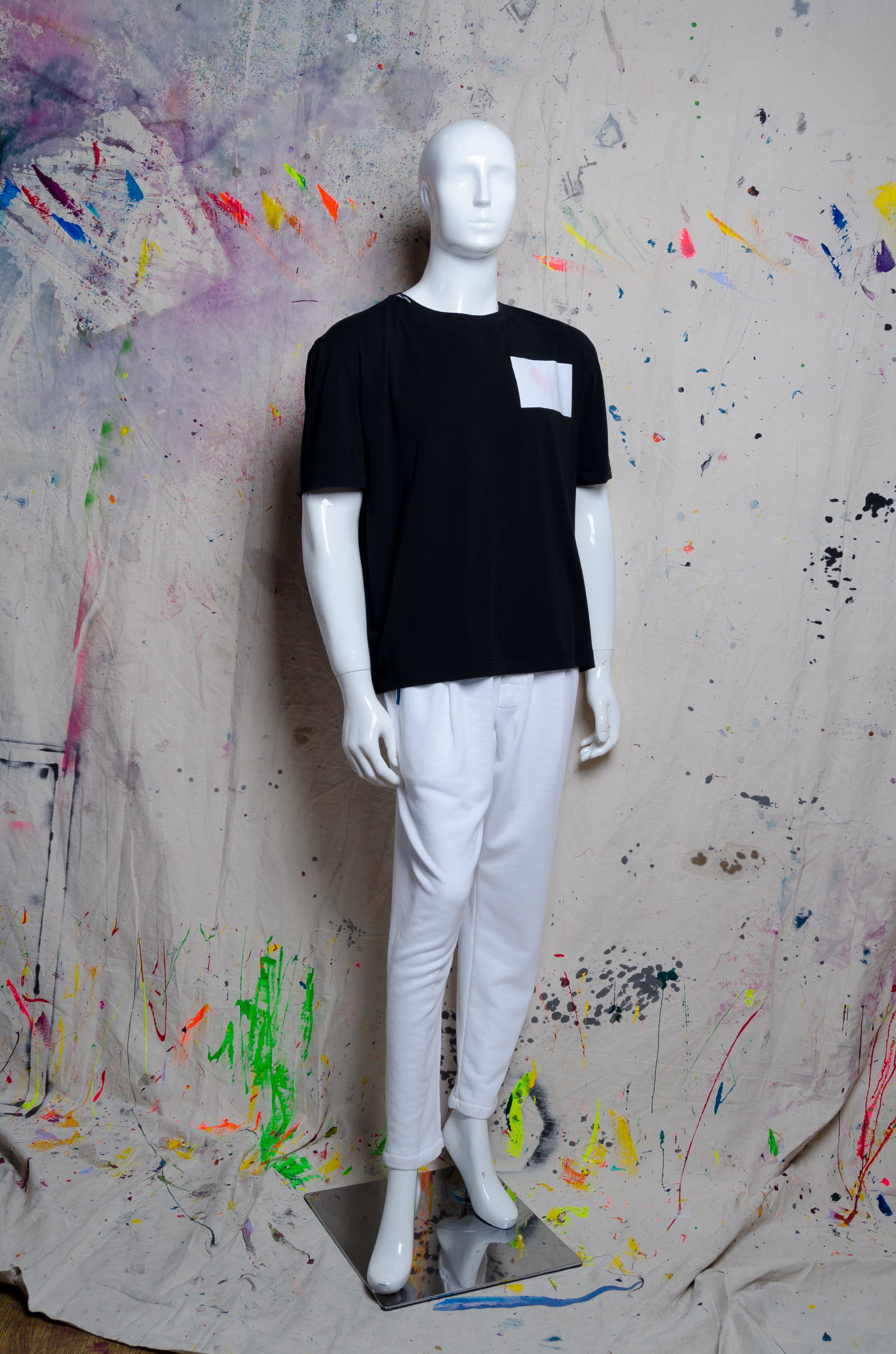 Write It Patch T-shirt - BiC - ZAID FAROUKI