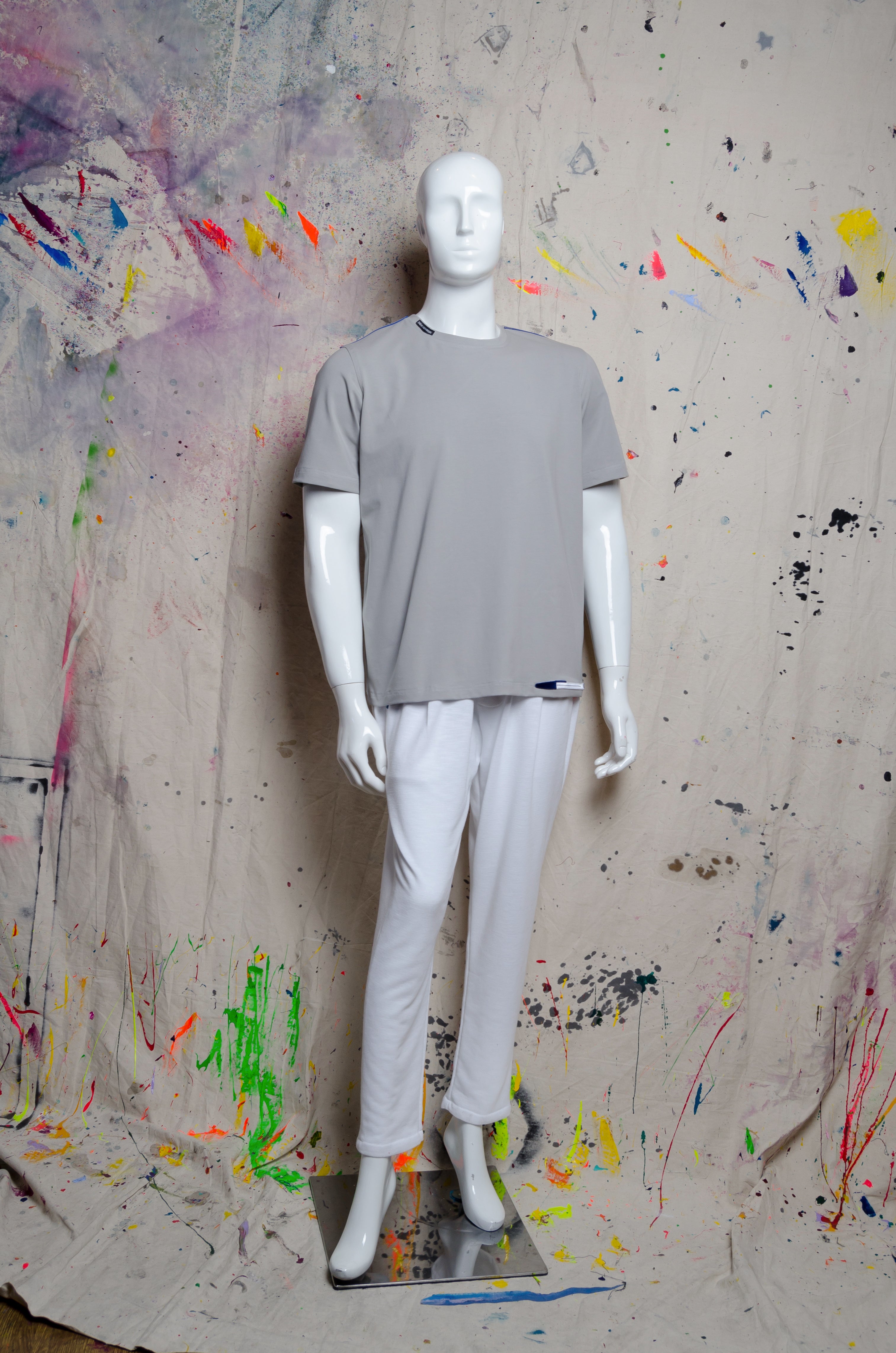 Shoulder Detail T-shirt - BiC - ZAID FAROUKI