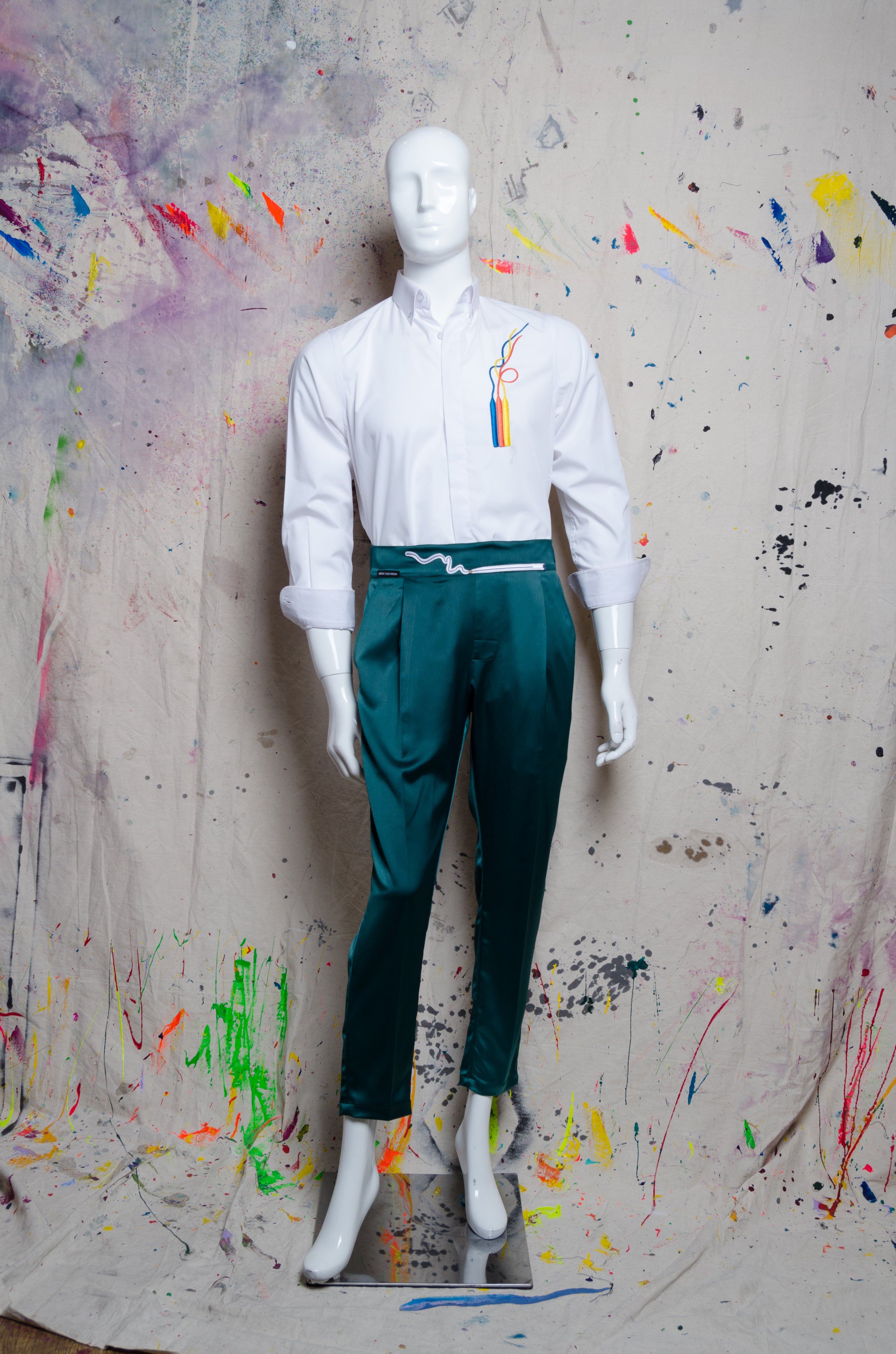 Tailored Trousers - BiC - ZAID FAROUKI