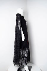 Lace Cape - ZAID FAROUKI