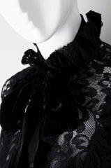 Lace Cape - ZAID FAROUKI