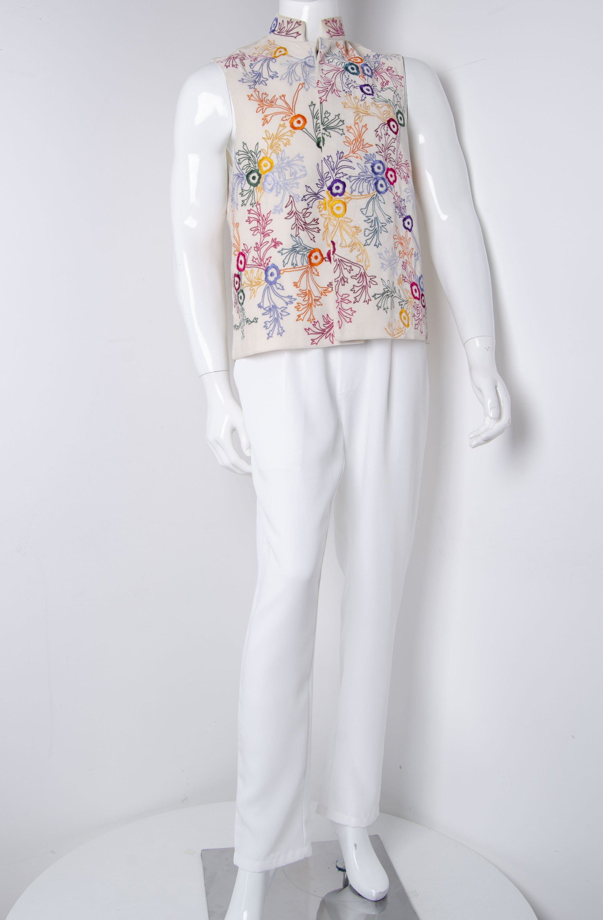 Embroidered Waistcoat - ZAID FAROUKI