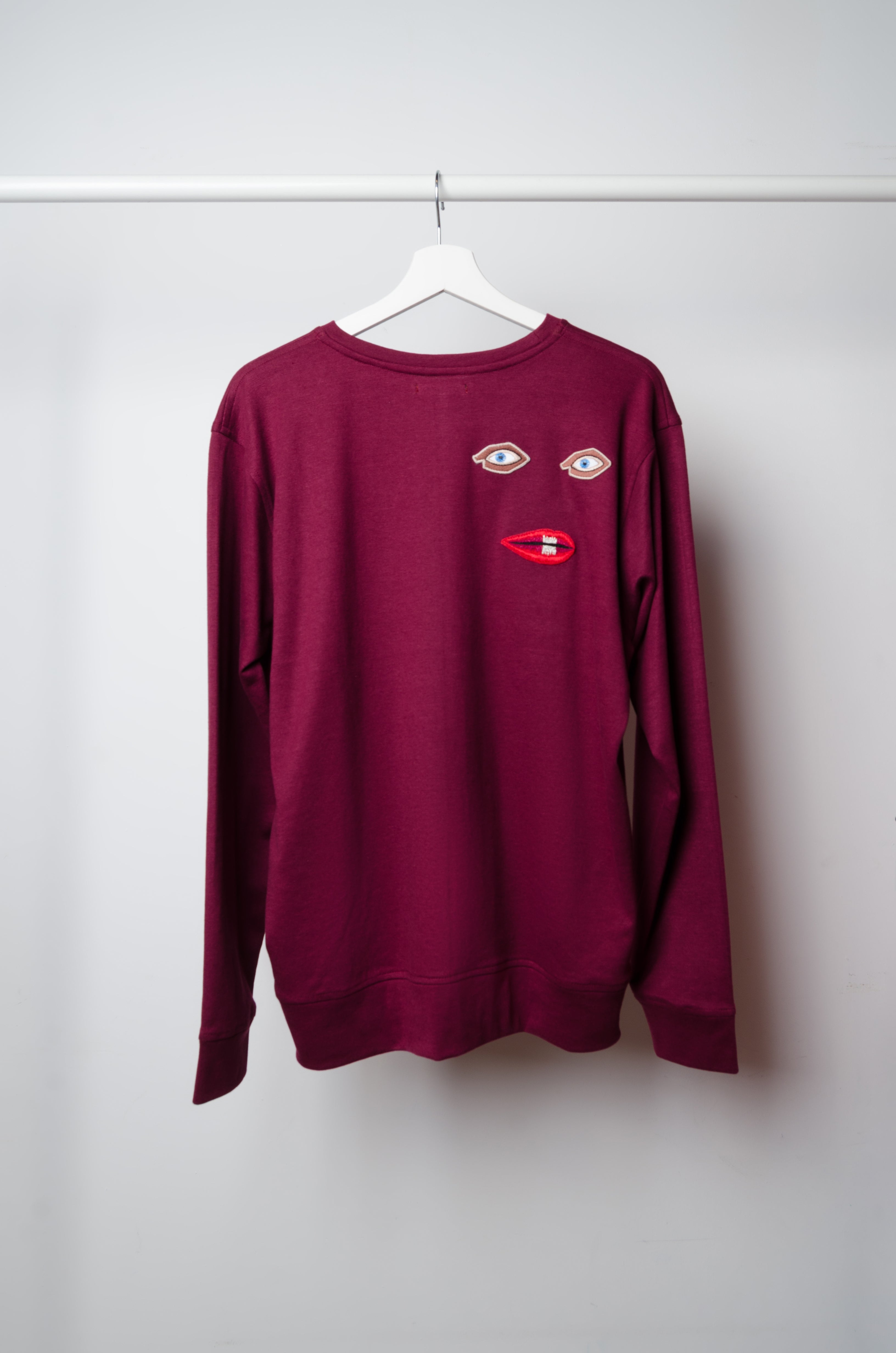 Evil (Double) Eye Motif Sweater - ZAID FAROUKI