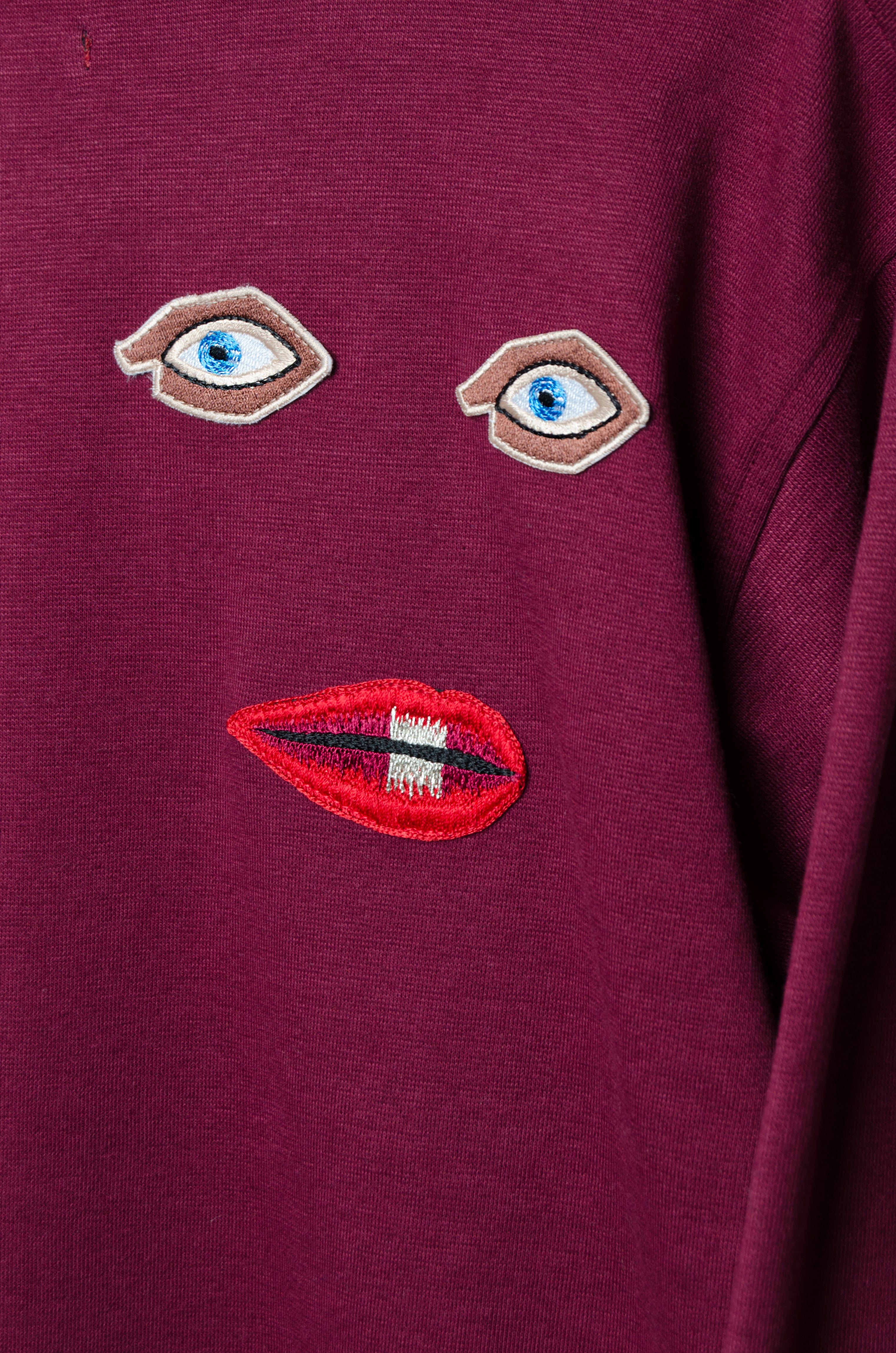 Evil (Double) Eye Motif Sweater - ZAID FAROUKI