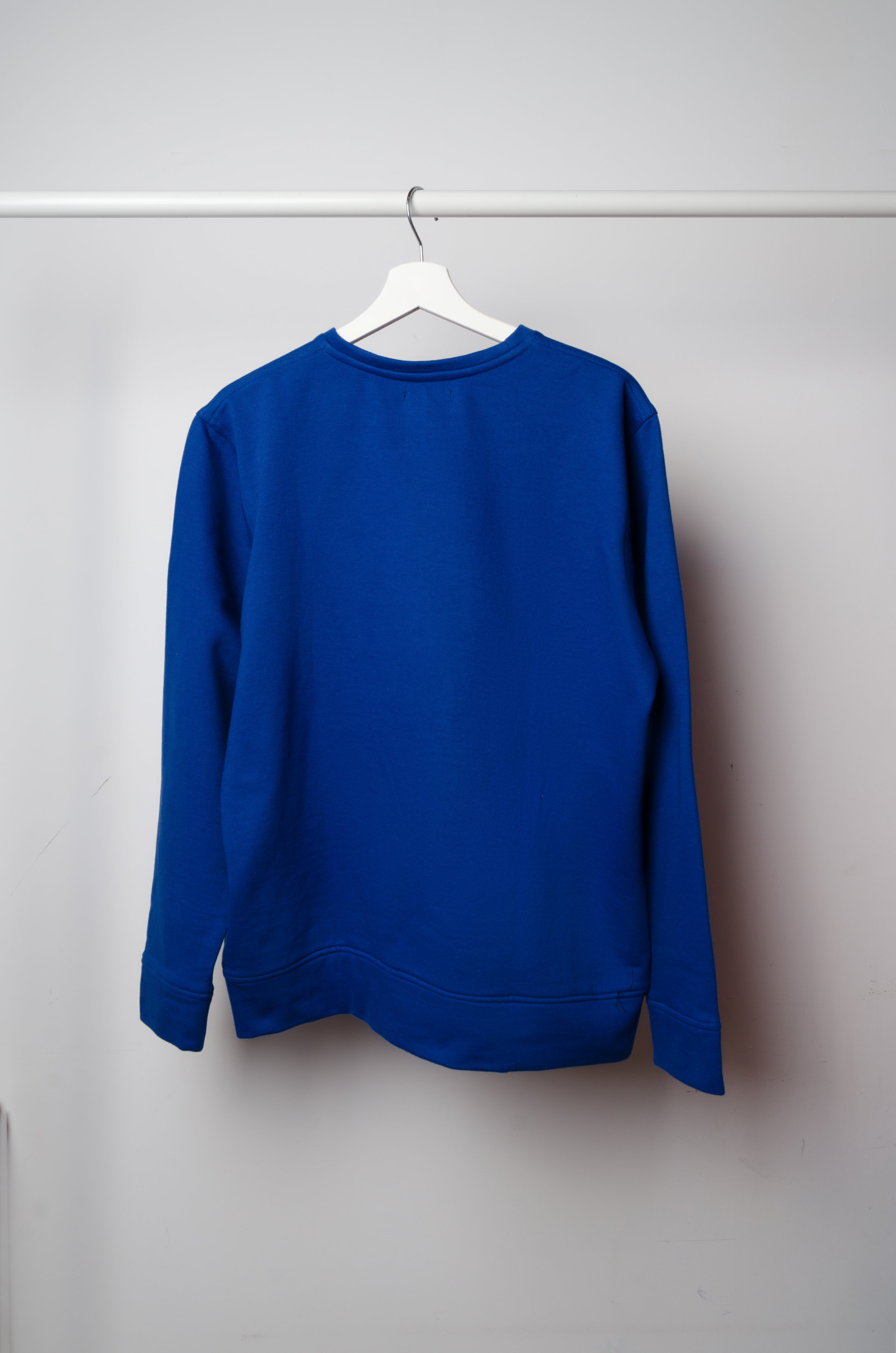 Electric Blue Motif Sweater - ZAID FAROUKI