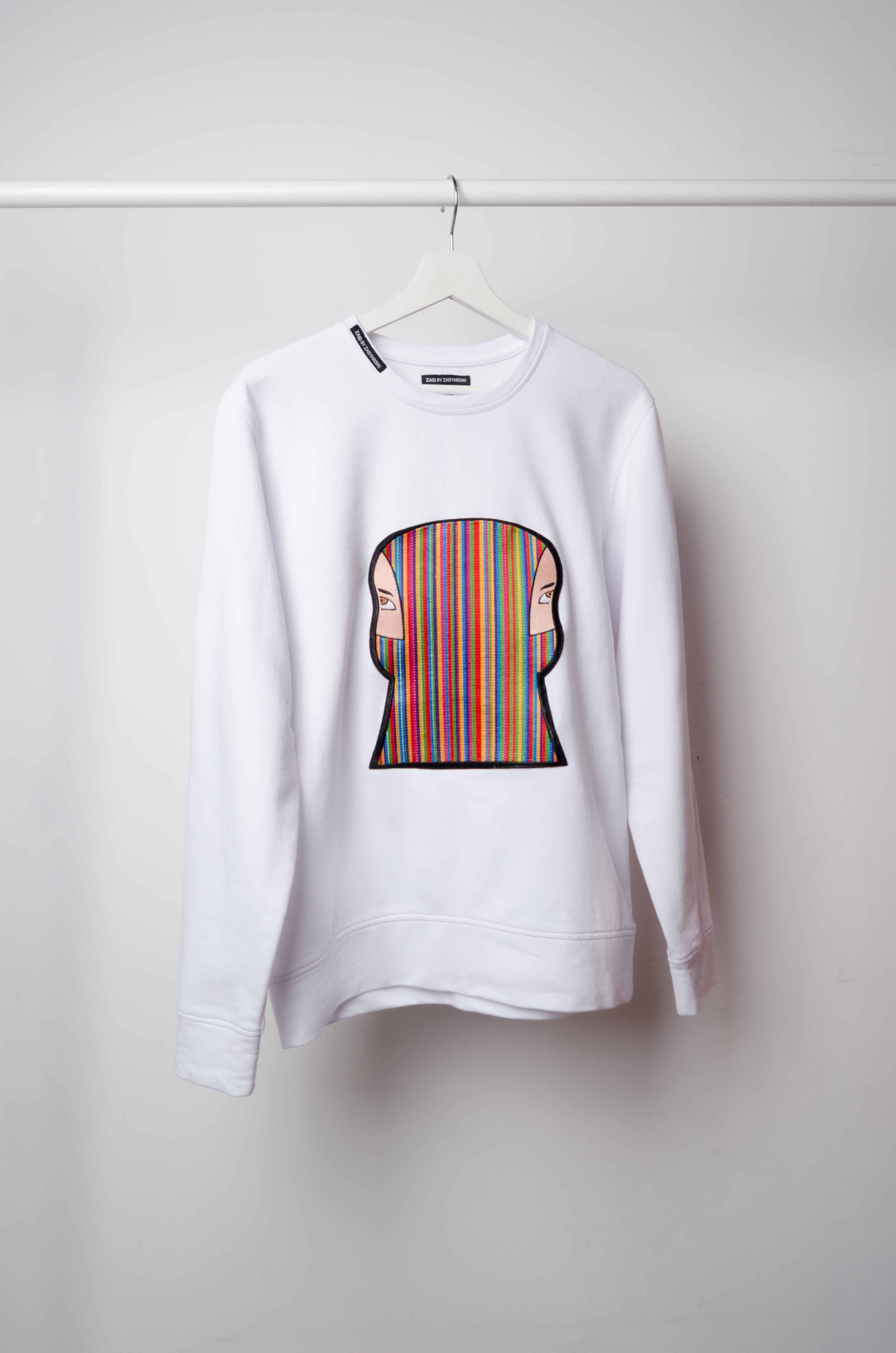 Double-Face Motif Sweater - ZAID FAROUKI