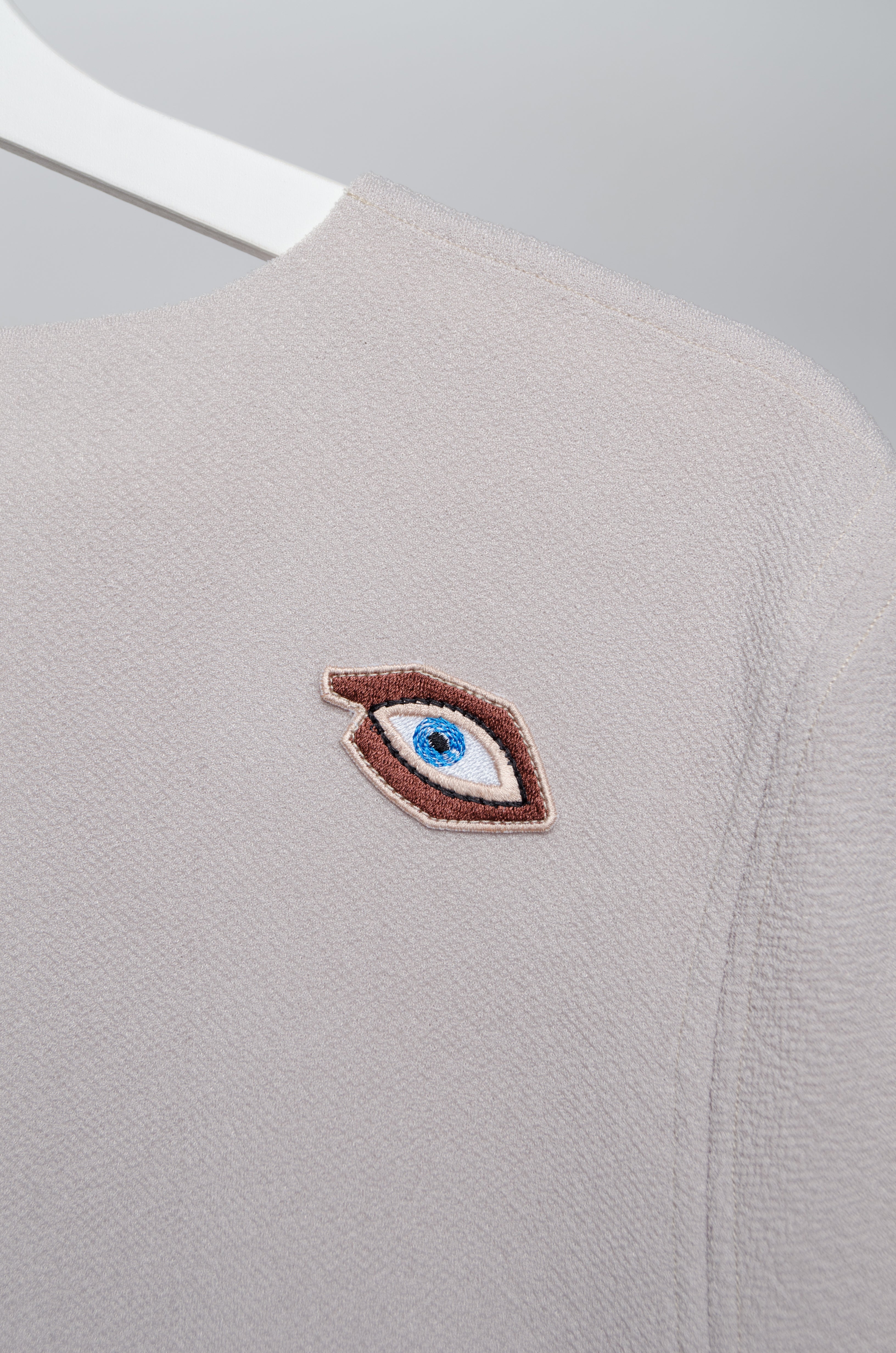 Embroidered Eye Top - ZAID FAROUKI