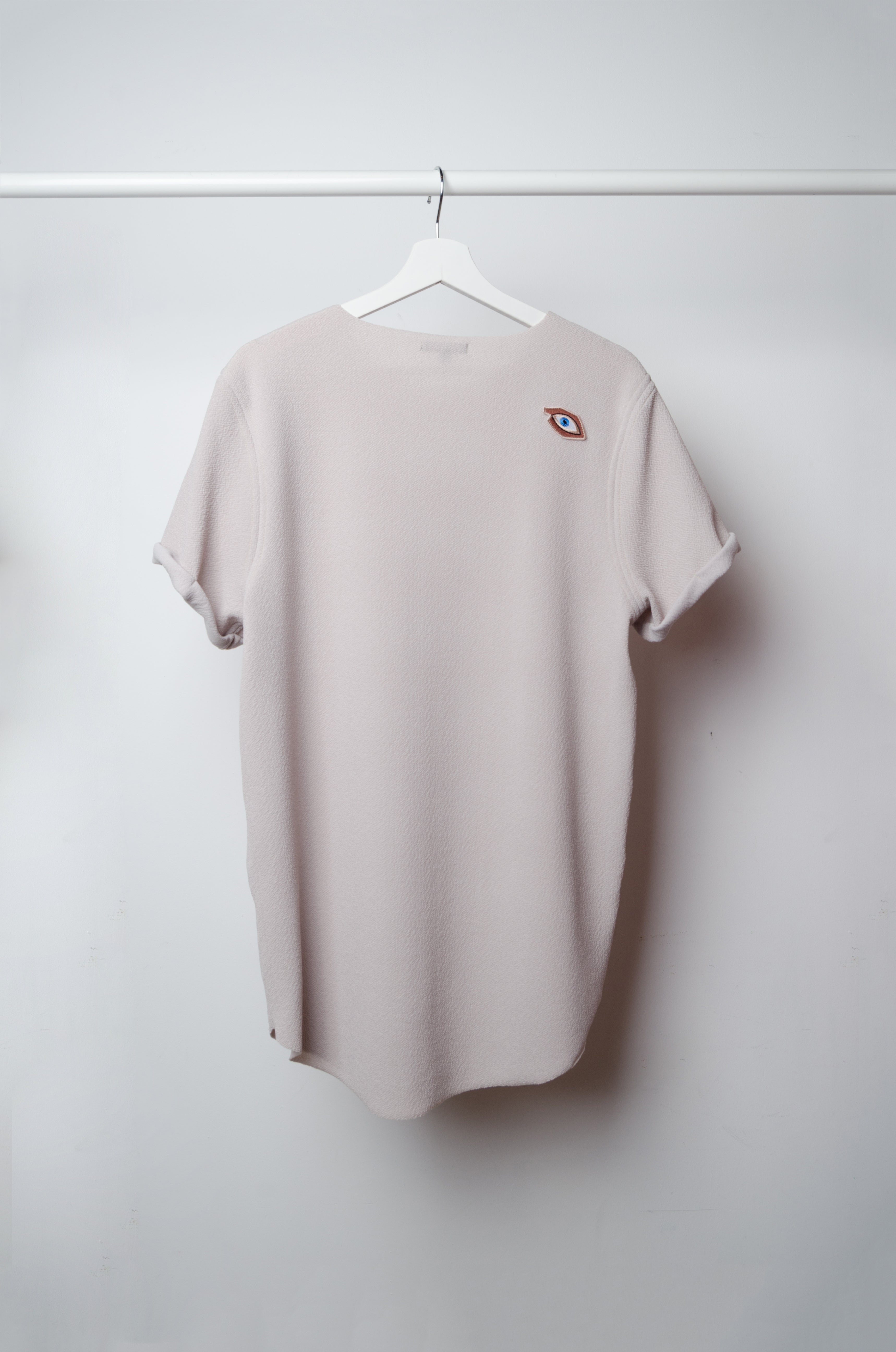 Embroidered Eye Top - ZAID FAROUKI