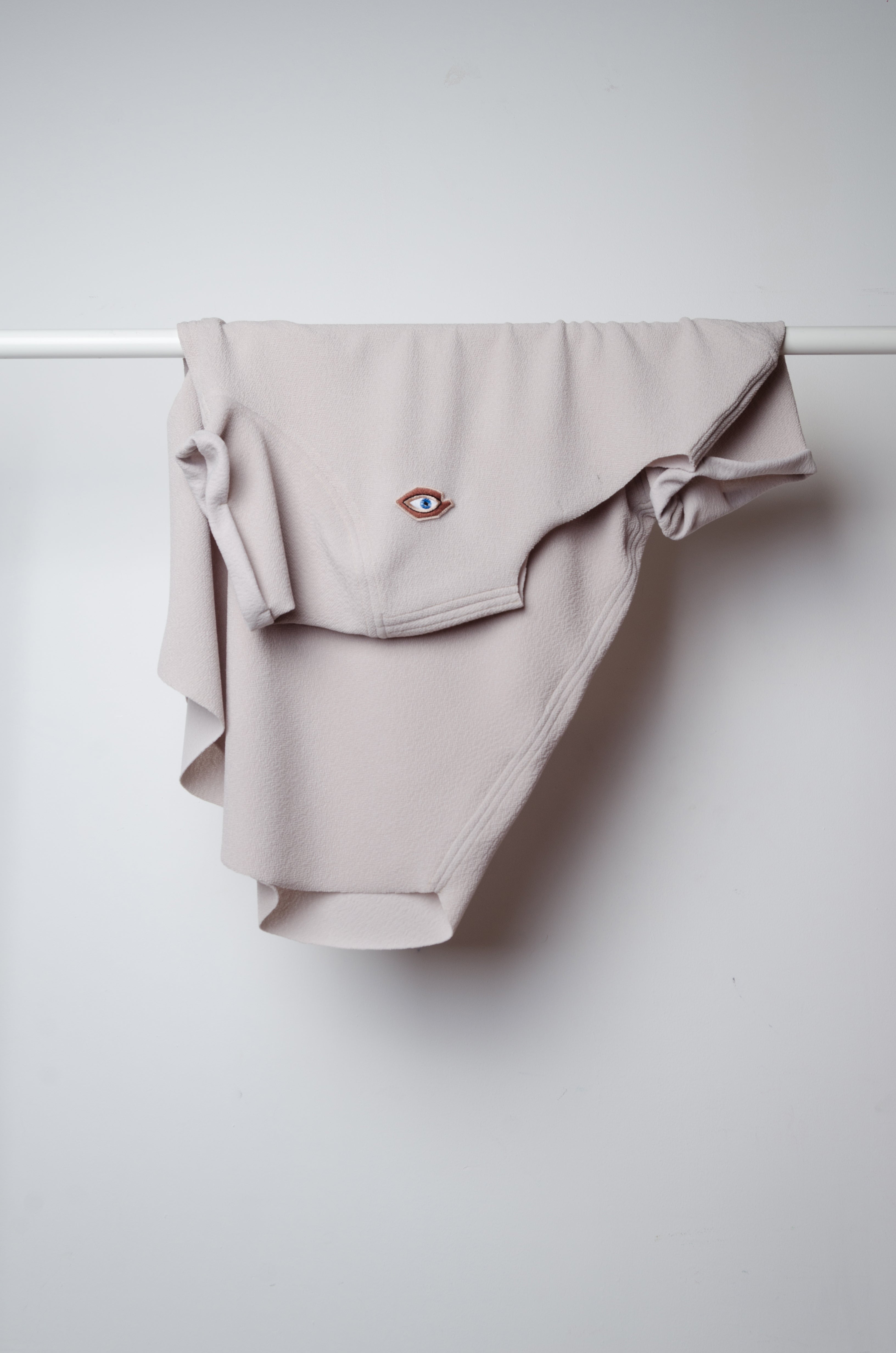 Embroidered Eye Top - ZAID FAROUKI