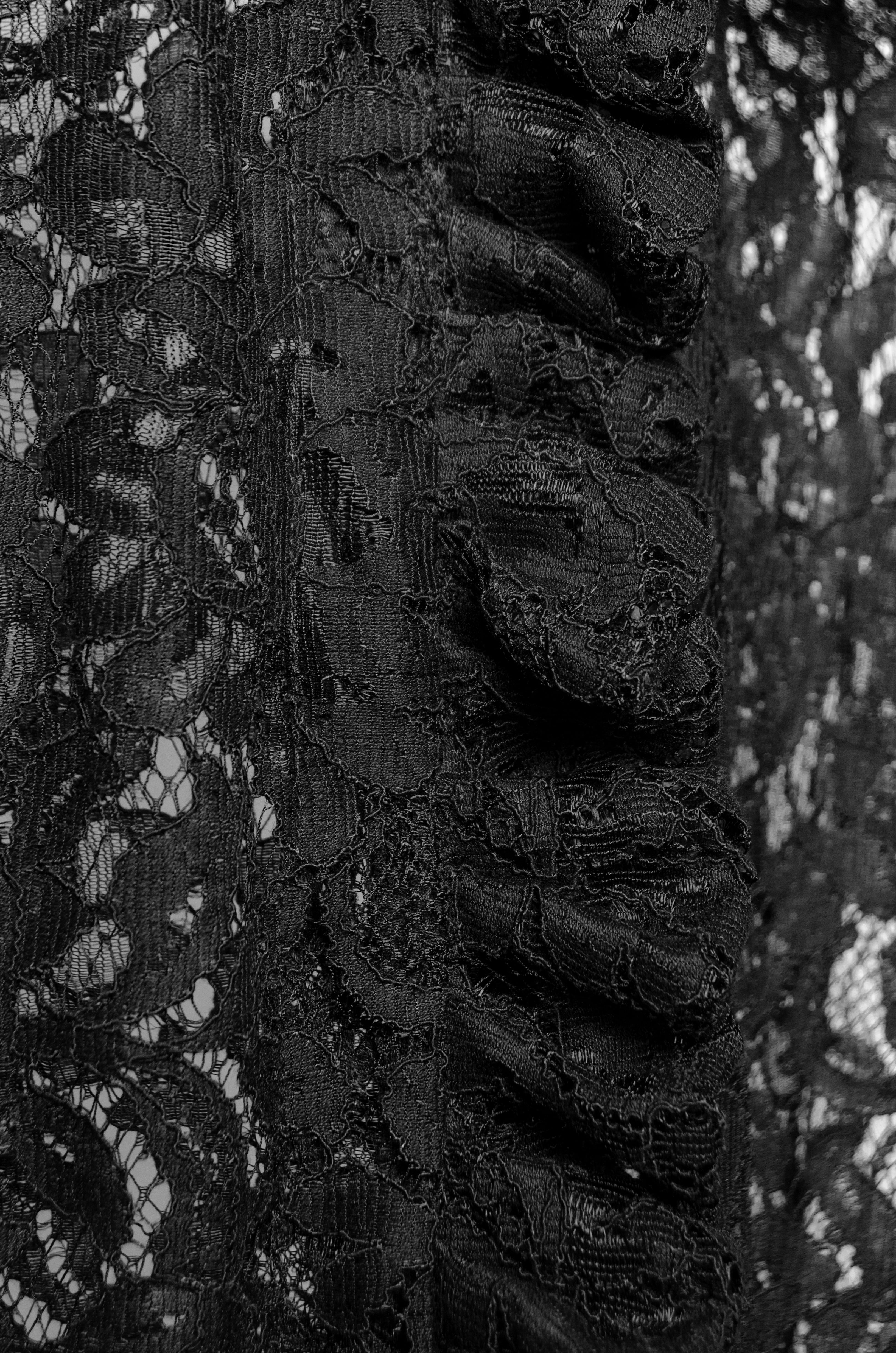 Black Lace Shirt - ZAID FAROUKI