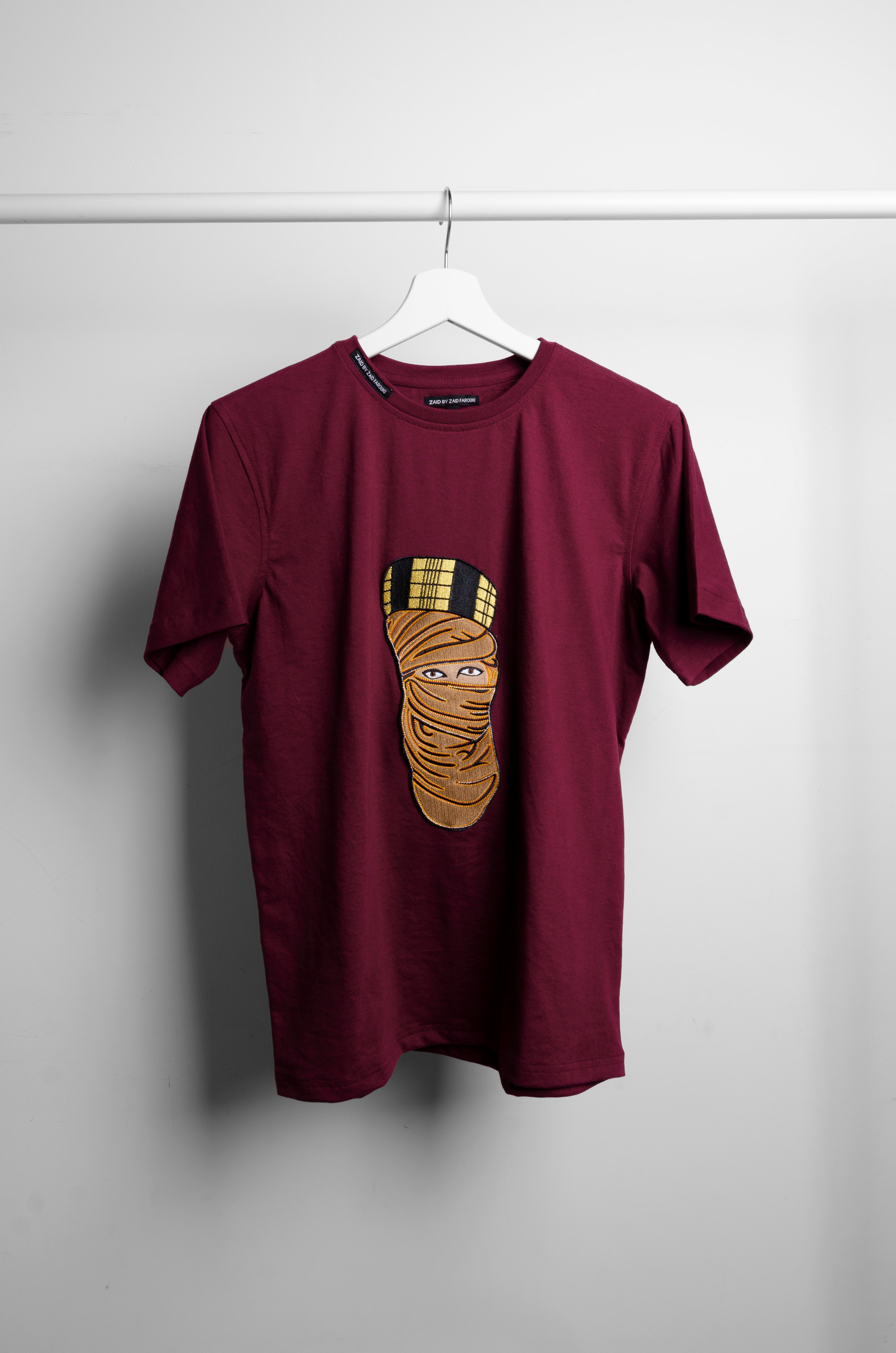 Embroidered Motif T-shirt - ZAID FAROUKI