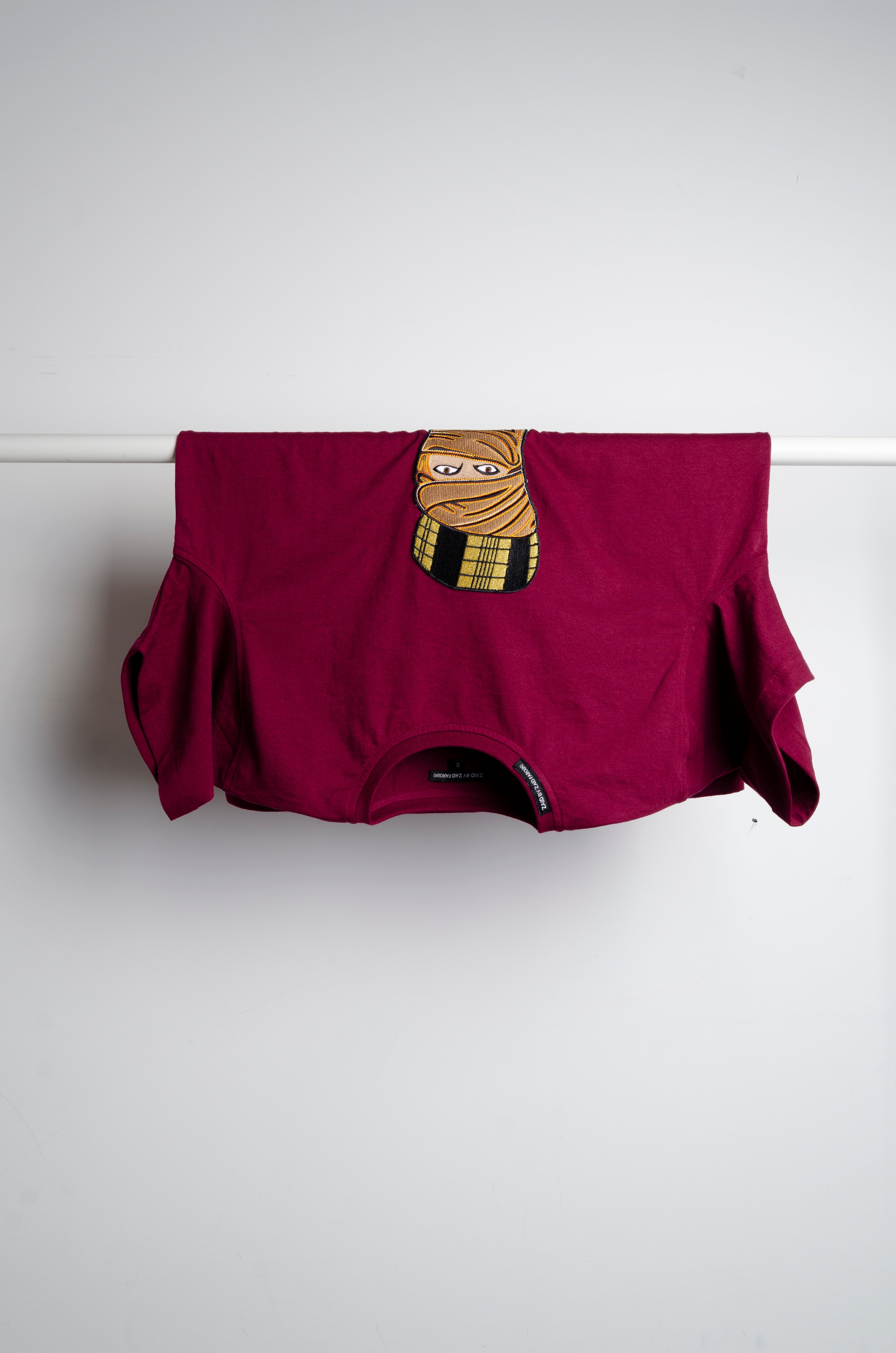 Embroidered Motif T-shirt - ZAID FAROUKI